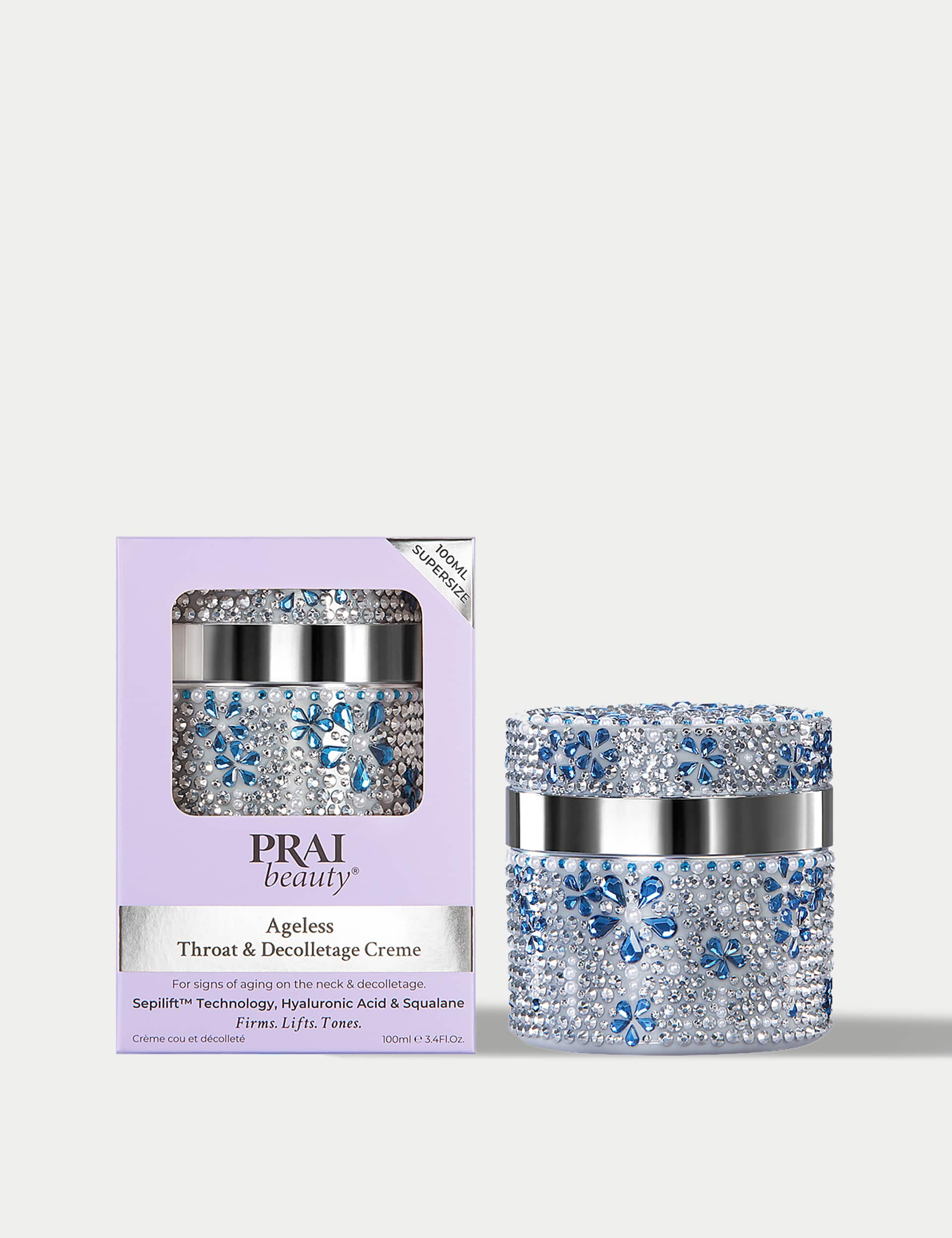 Prai Ageless Throat & Decolletage Creme Limited Edition 100ml