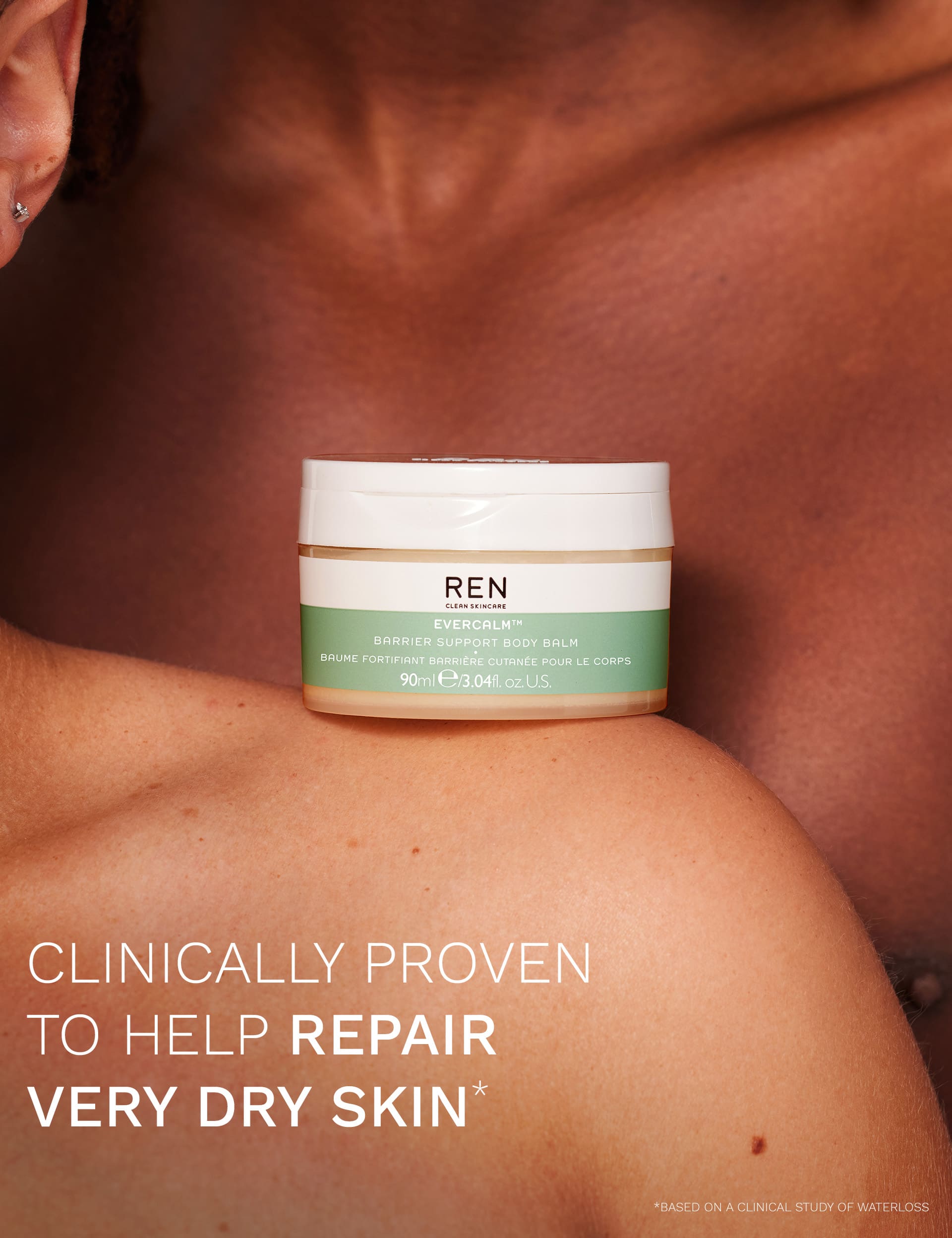 Ren Evercalm Barrier Support Body Balm 90ml