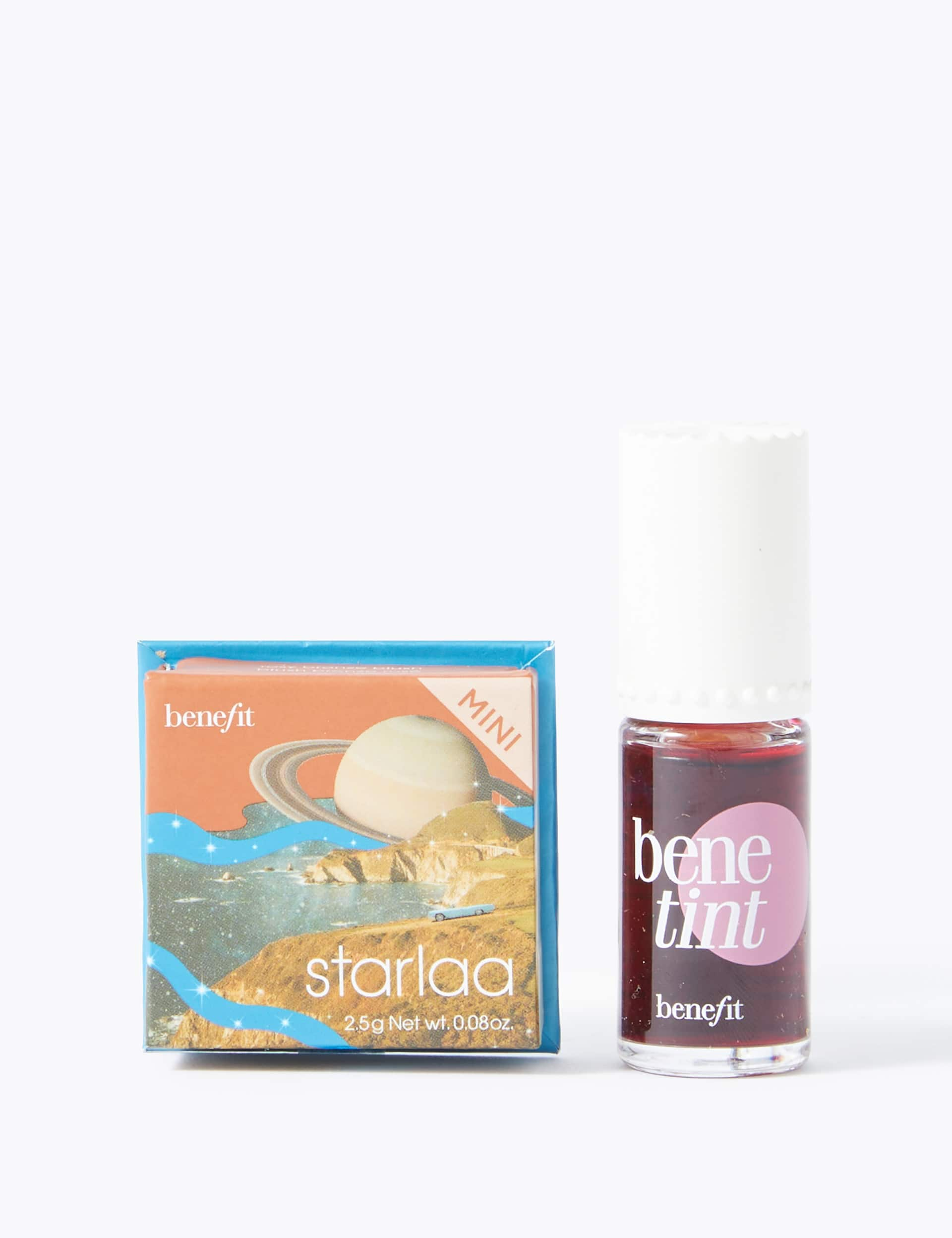 Benefit Blushin Benetint Bundle Lip & Cheek Tint & Blusher Gift Set