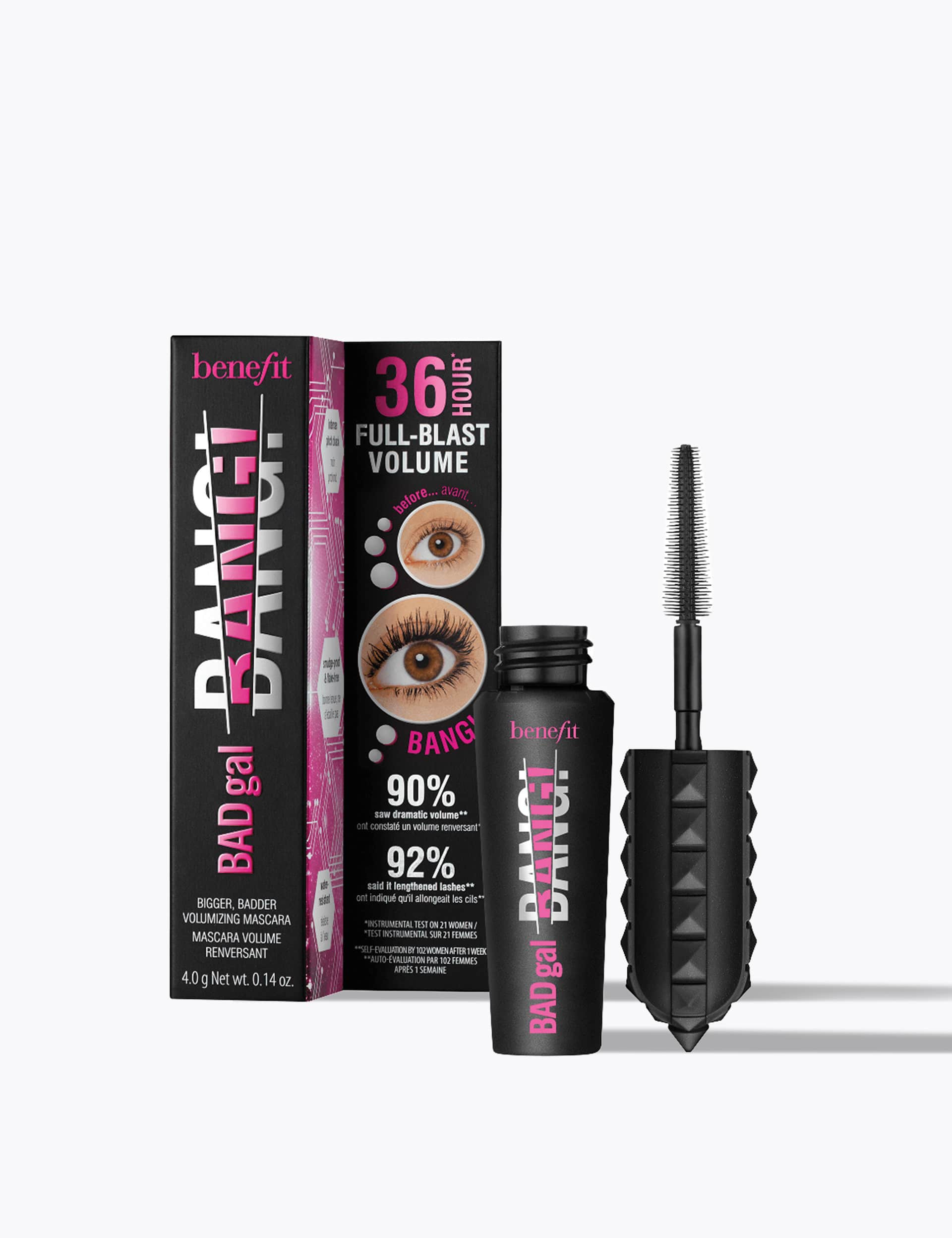 Benefit Badgal Bang! Volumising Mascara Travel Size Mini 4g - Black, Black