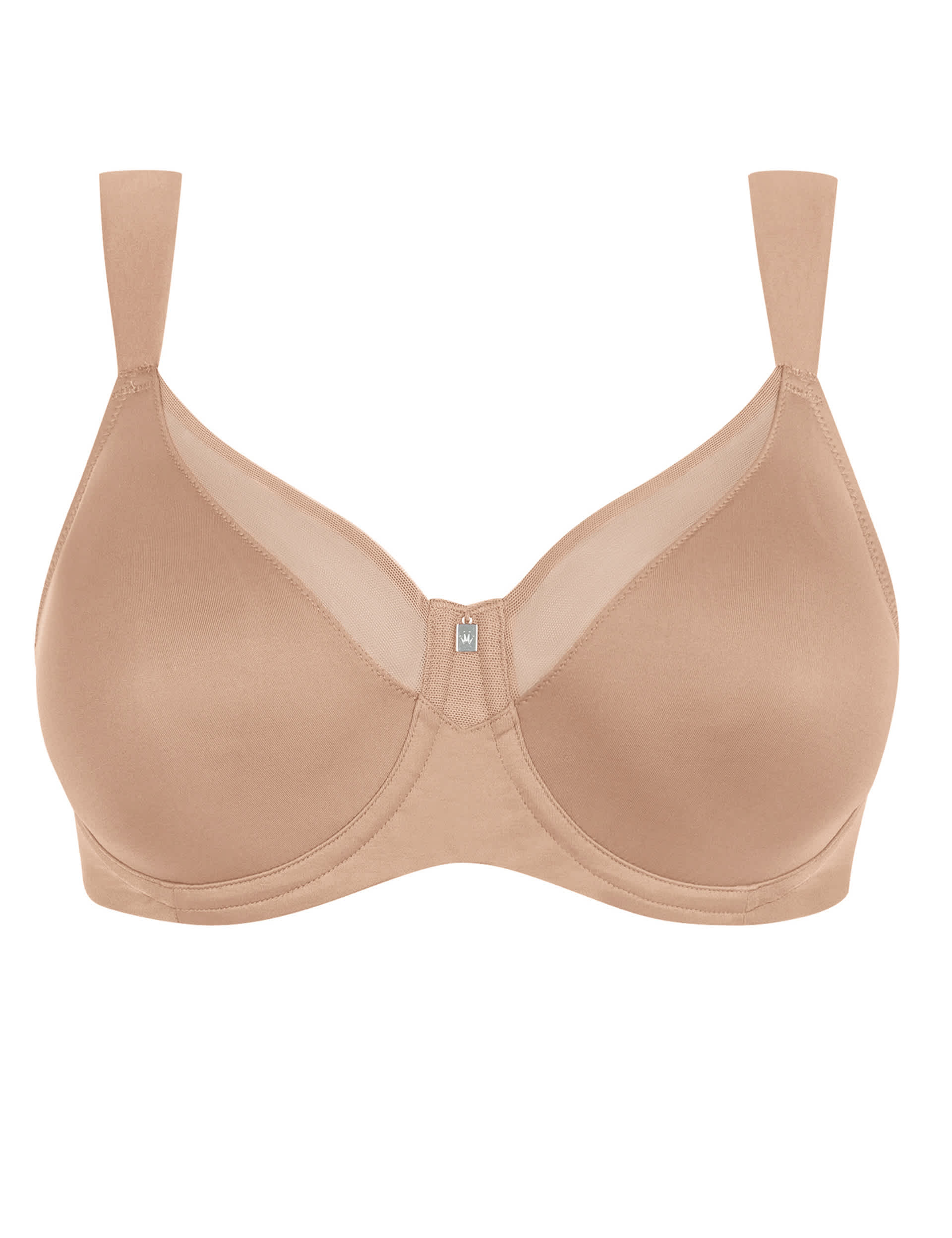 Triumph Women's True Shape Sensation Non Padded Underwired Minimiser Bra C-G - 34F - Nude, Nude,Blac