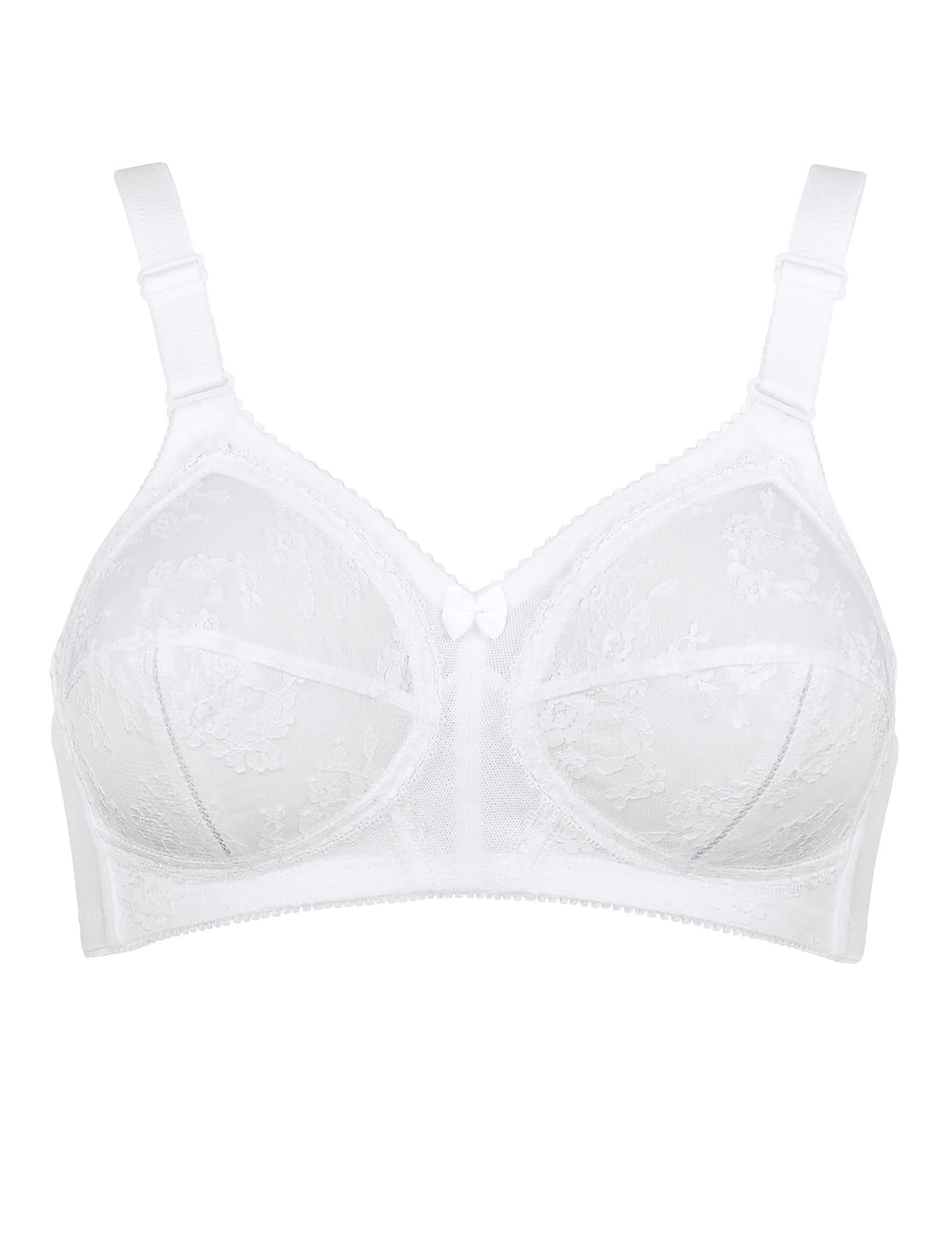 Triumph Women's Doreen X Non Wired Full Cup Bra C-J - 38DD - White, White,Black,Biscuit