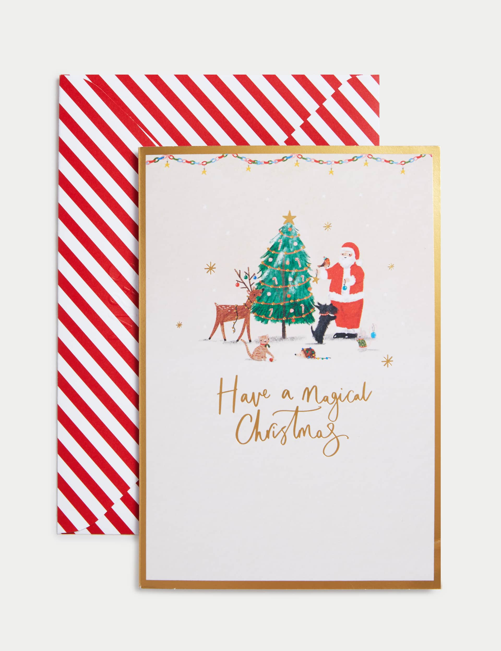 M&S 3D Pop-Up Festive Wonderland Charity Christmas Card