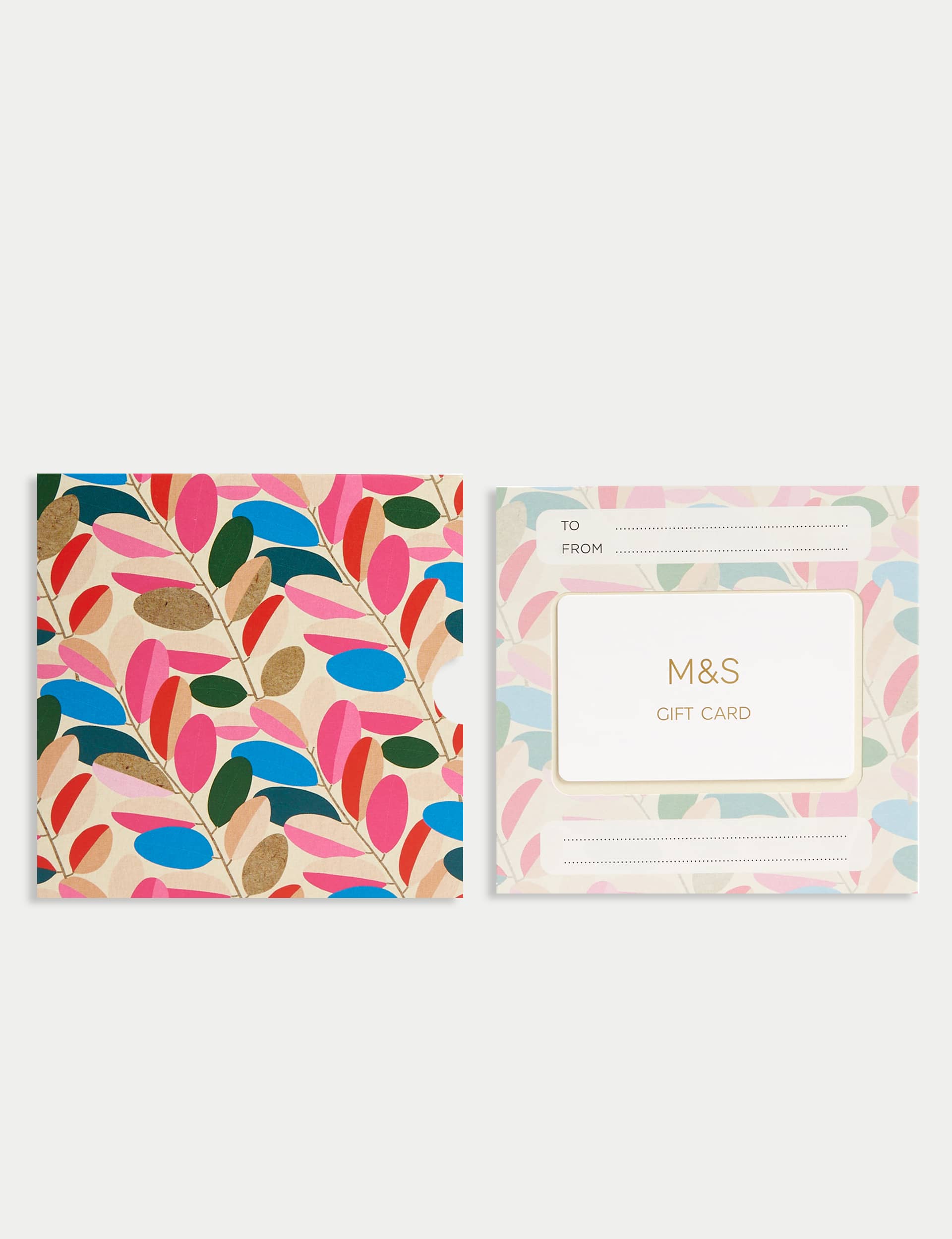 M&S Floral Pattern Gift Card