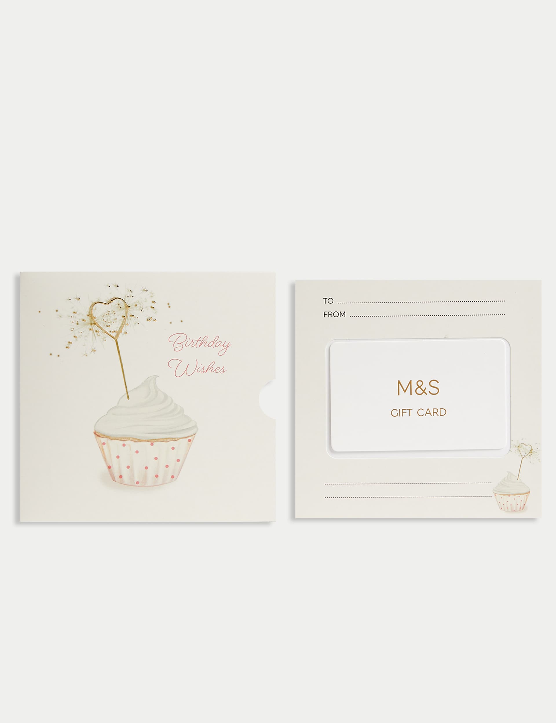 M&S Cupcake Sparkle Gift Card