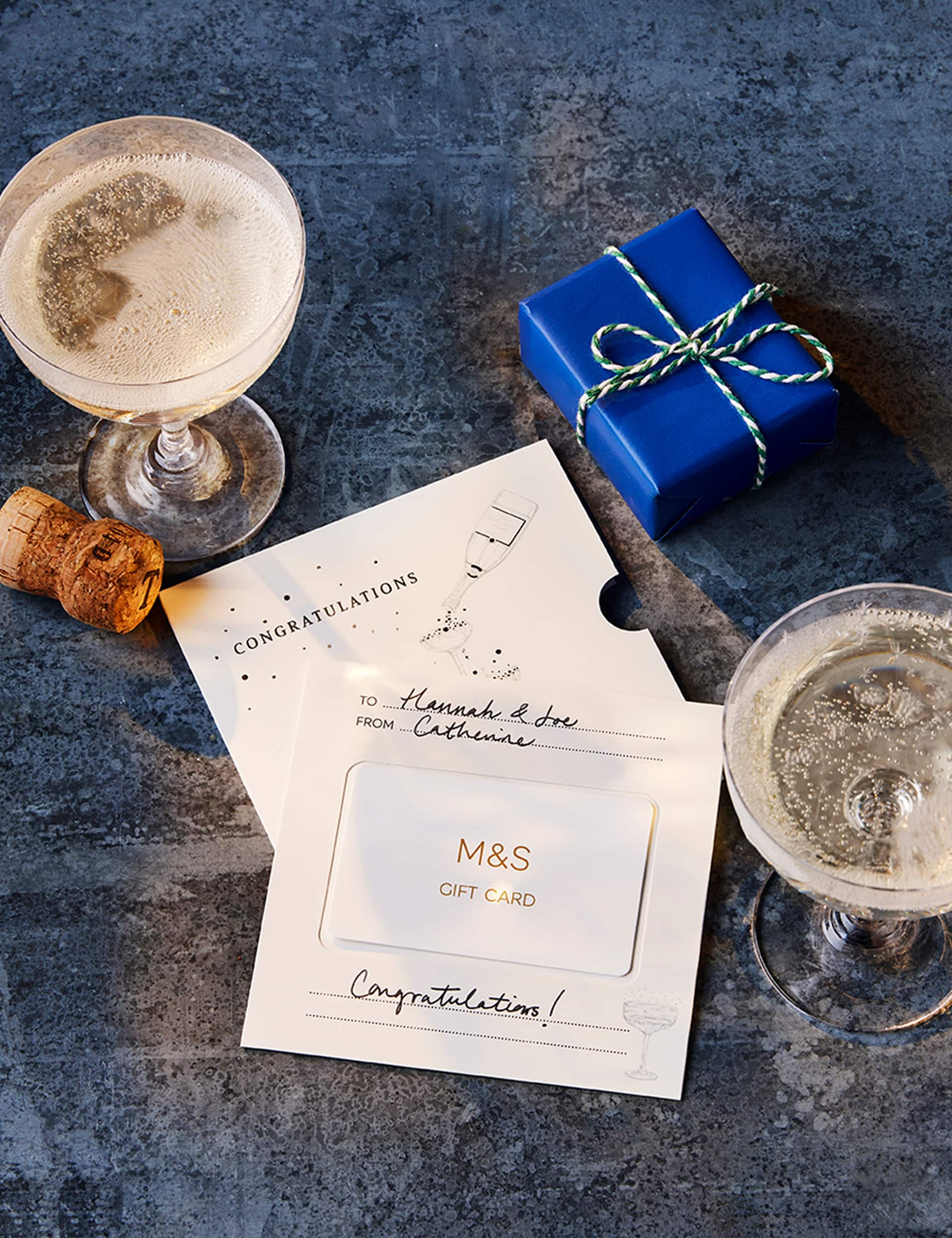 M&S Champagne Tower Gift Card