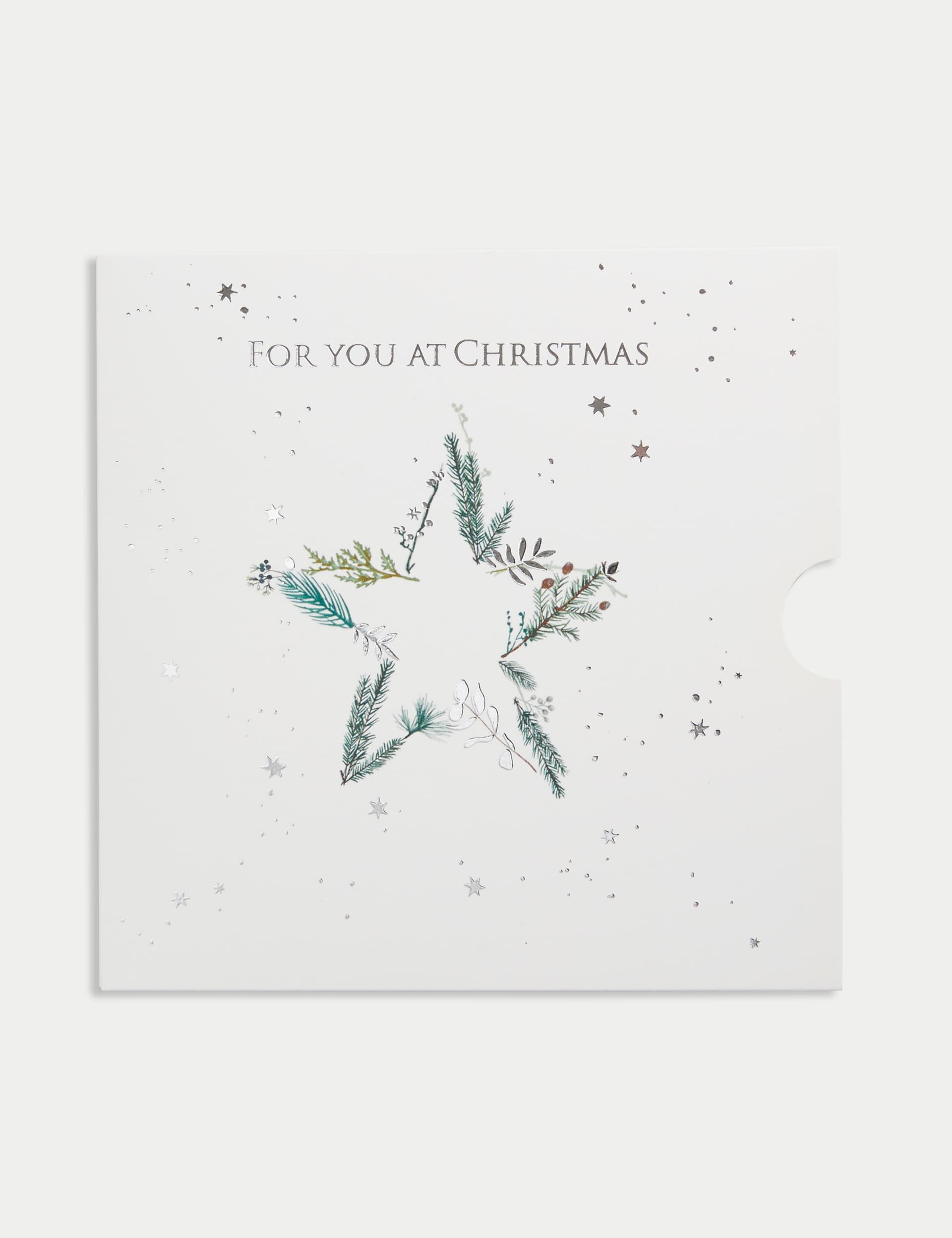 M&S Xmas Silver Star Gift Card