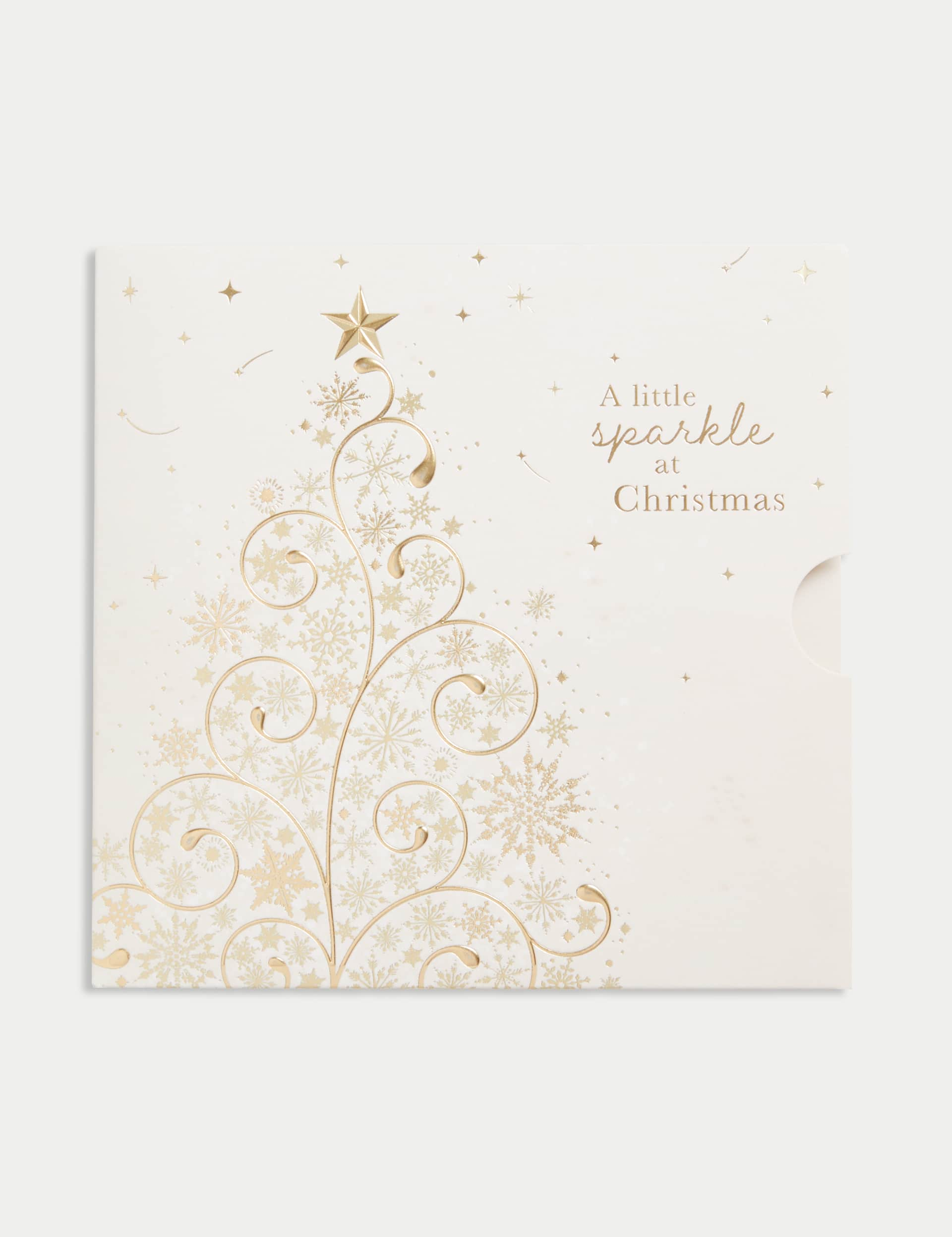 M&S Xmas Gold Tree Gift Card