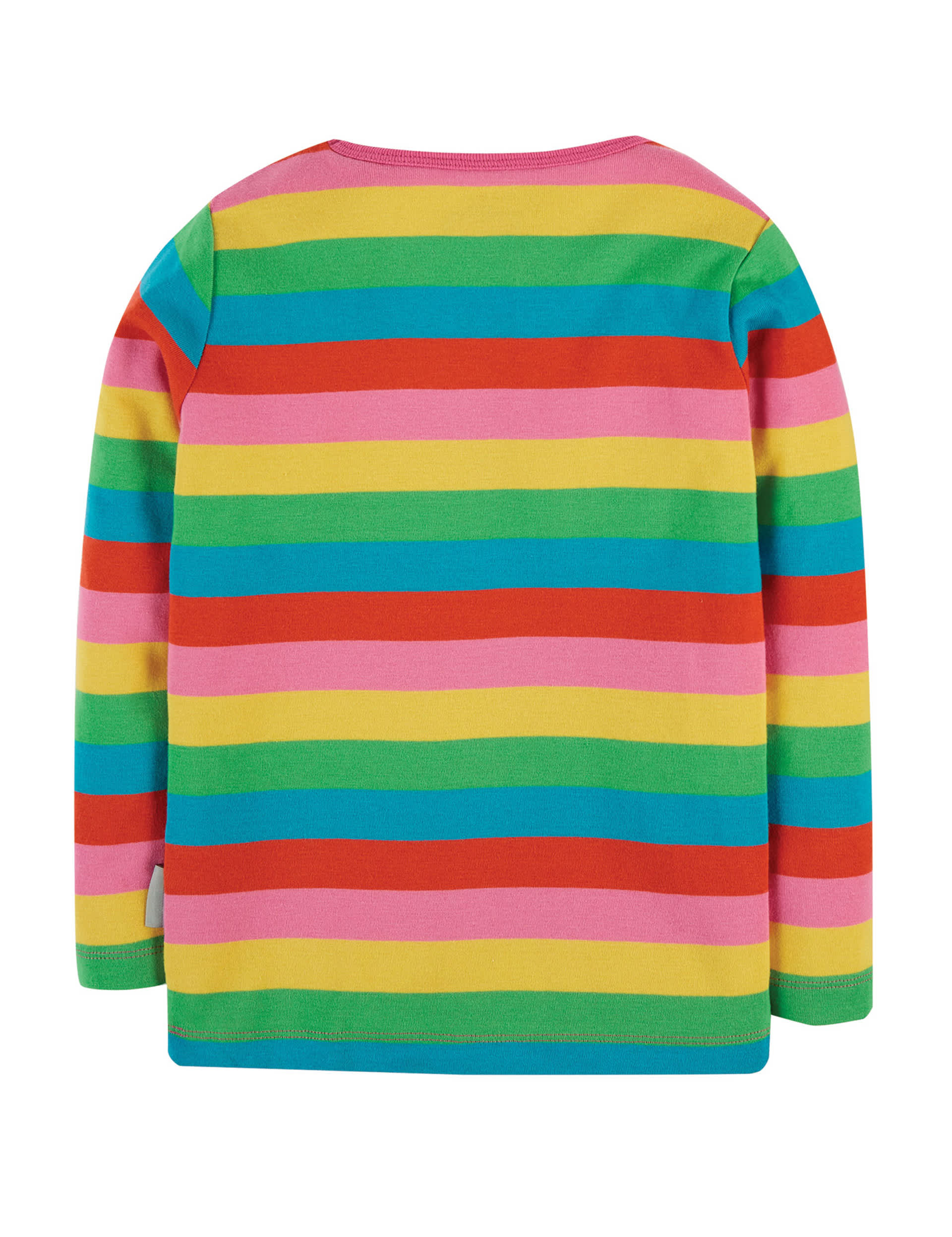 Frugi Cotton Striped Top (0-5 Yrs) - 3-6 M - Multi, Multi