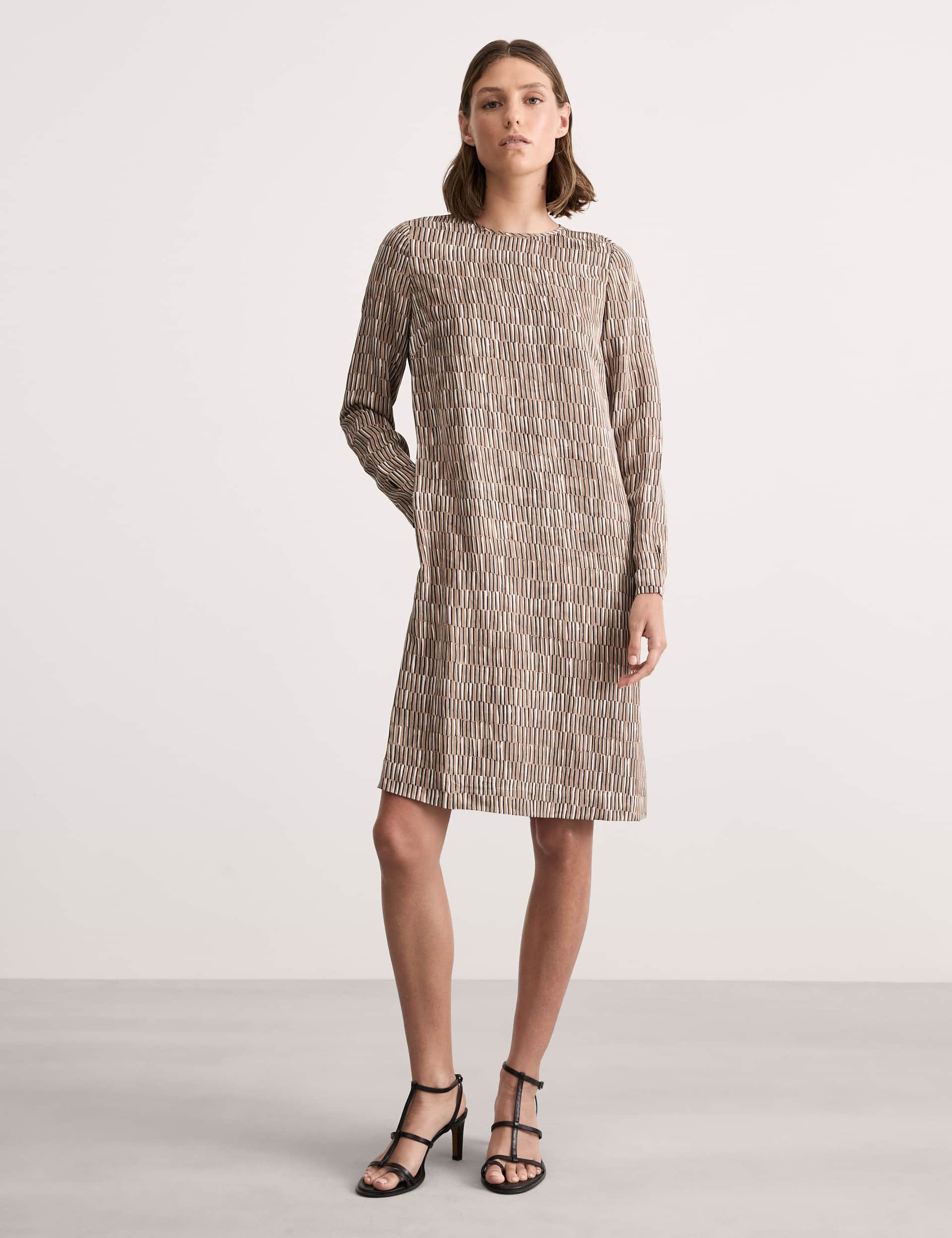 Jaeger Women's Printed Short Shift Dress