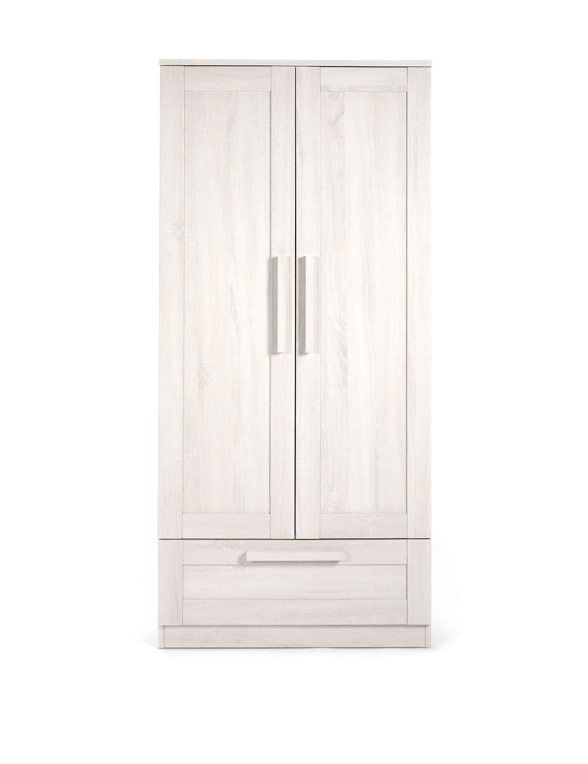 Mamas & Papas Atlas Wardrobe - White, White