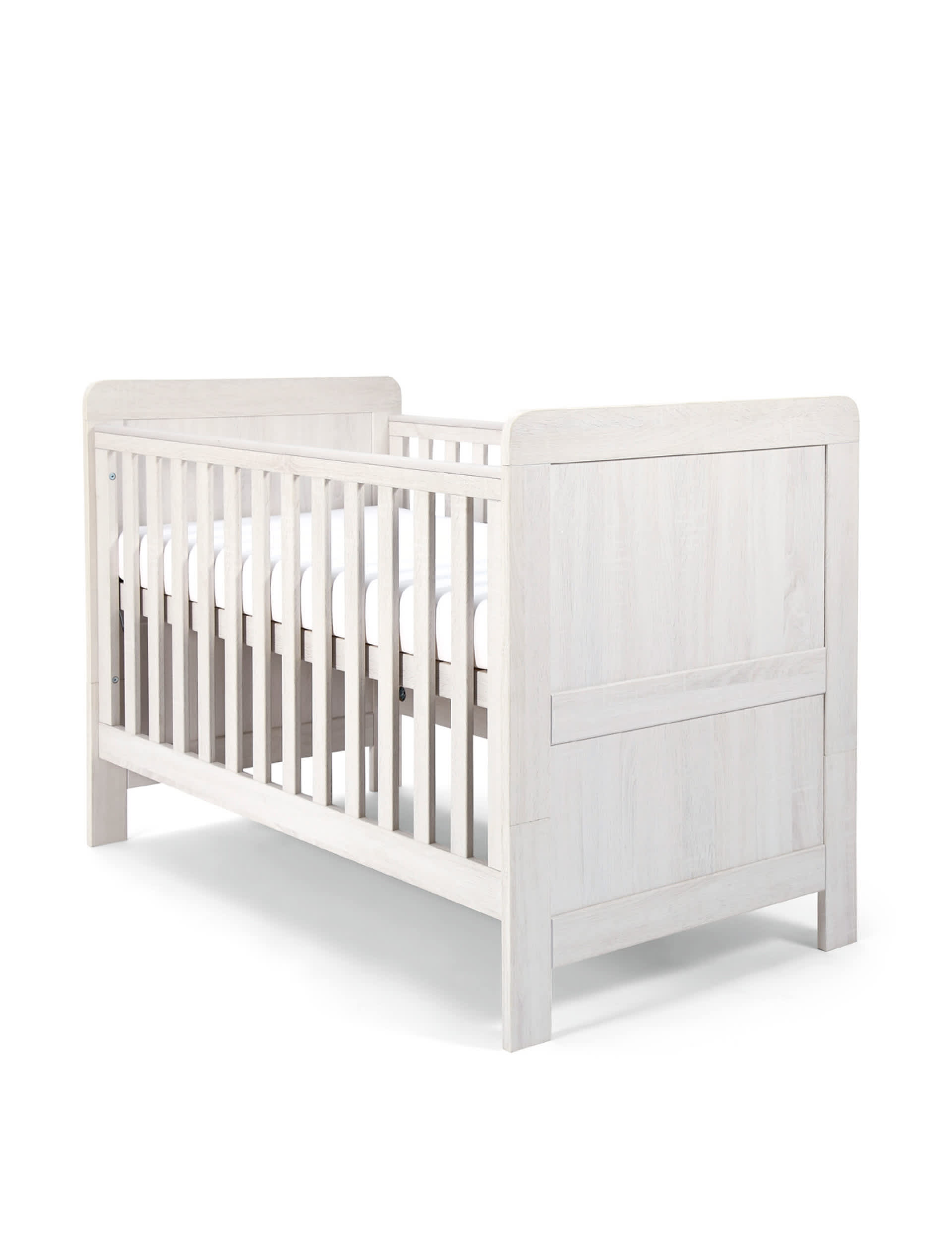 Mamas & Papas Atlas Cotbed - White, White