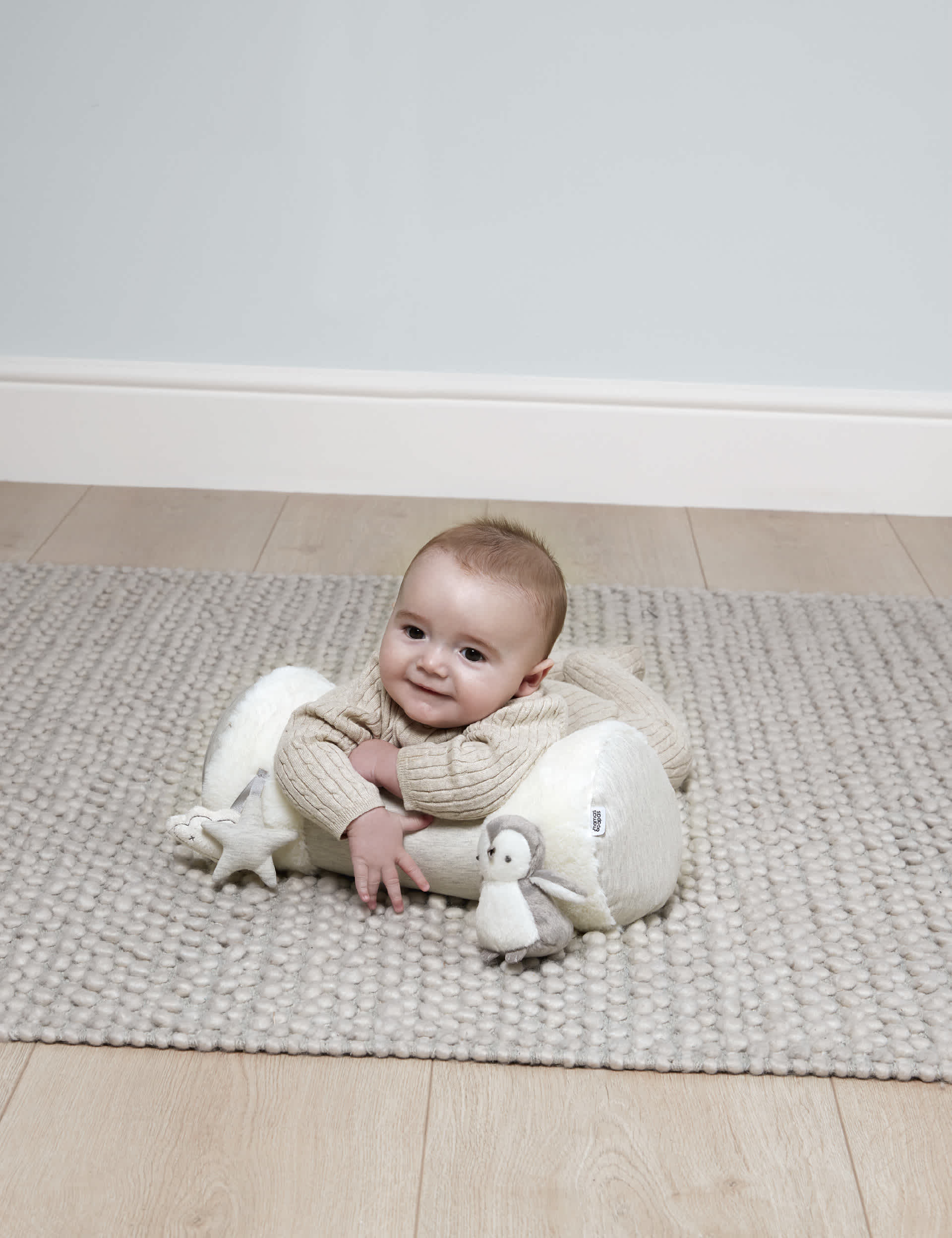 Mamas & Papas Wish Upon a Cloud Tummy Time Roll (7lbs) - Multi, Multi