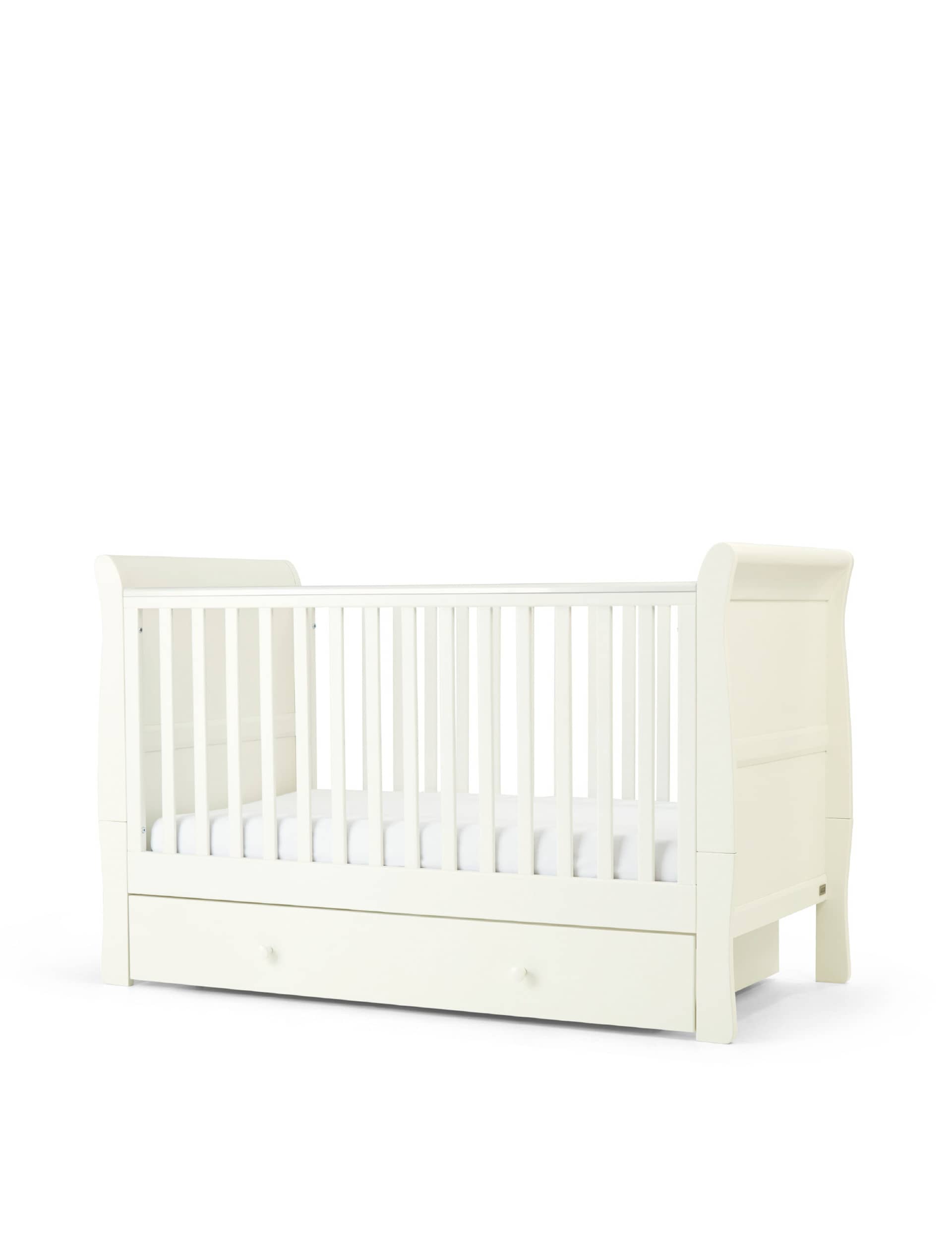 Mamas & Papas Mia Cotbed - White, White