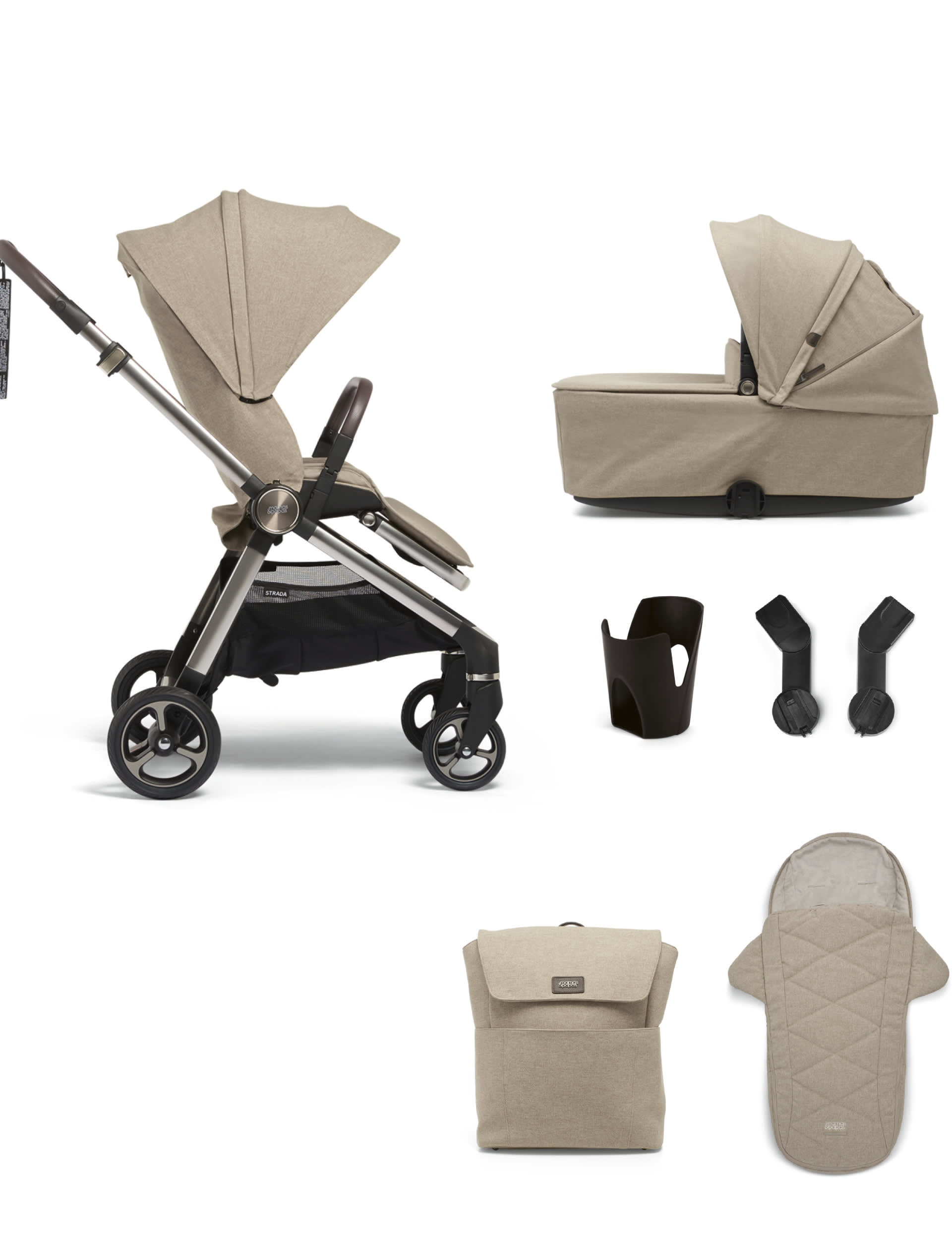 Mamas & Papas Strada Essential Kit - Grey, Grey