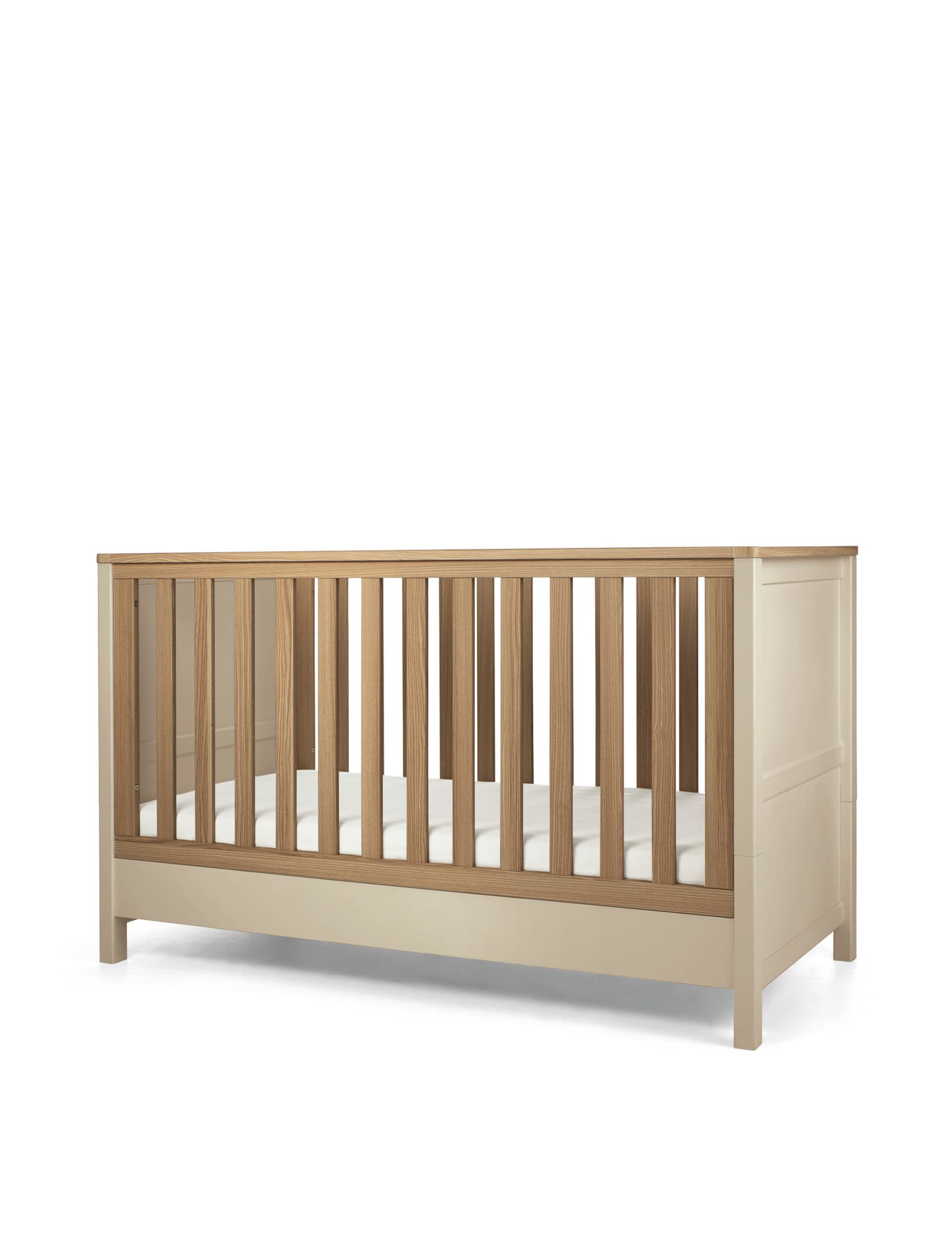 Mamas & Papas Harwell Cotbed - Beige, Beige