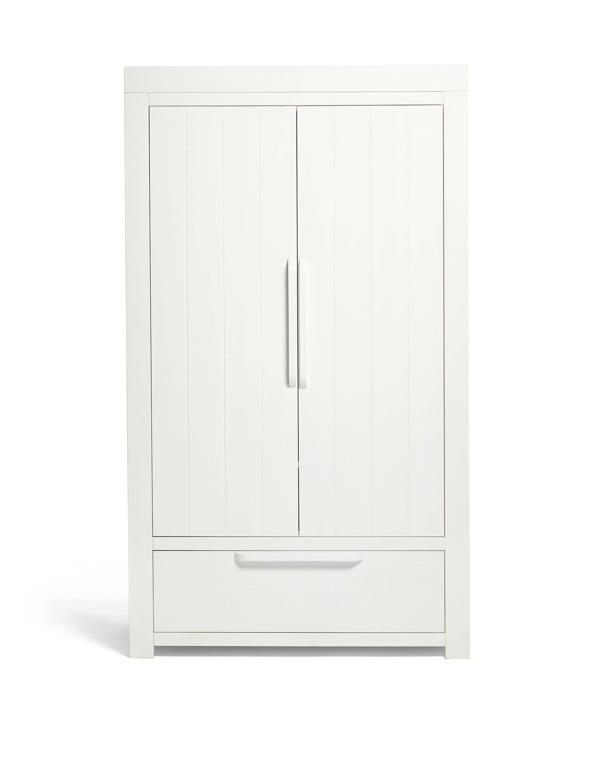 Mamas & Papas Franklin Wardrobe - White, White