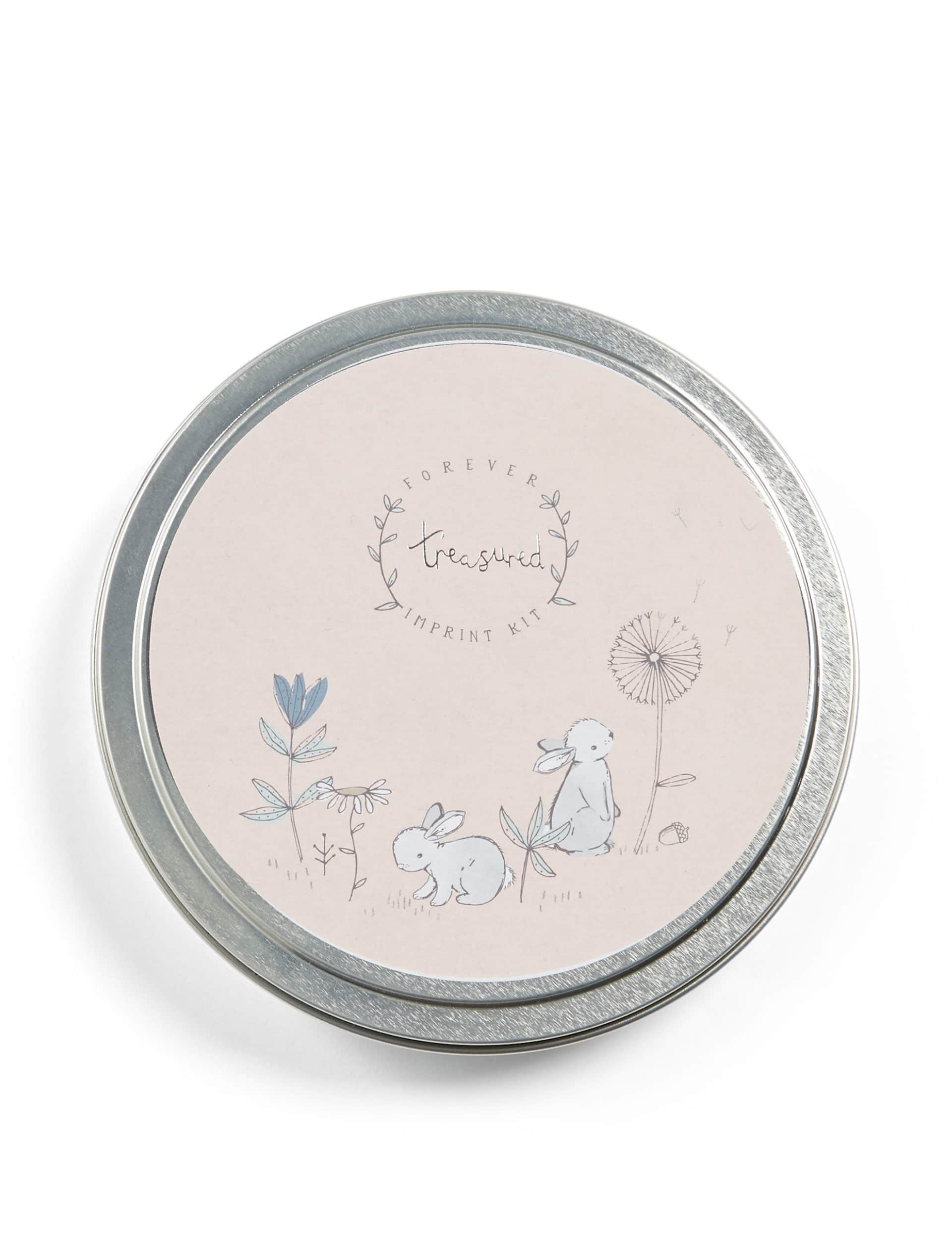 Mamas & Papas Forever Treasured Baby Imprint Tin - Pink, Pink