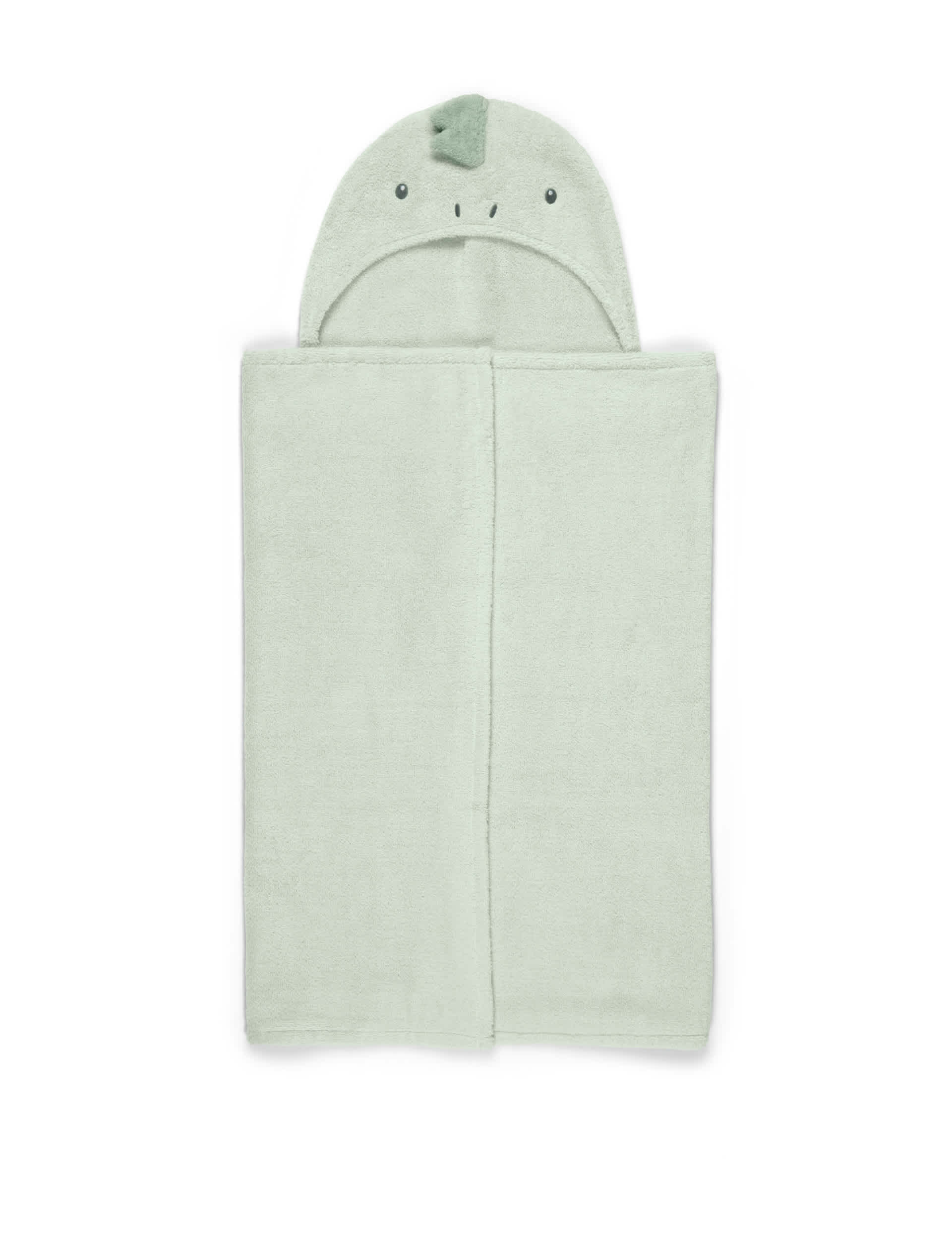 Mamas & Papas Hooded Dinosaur Baby Towel - Green, Green