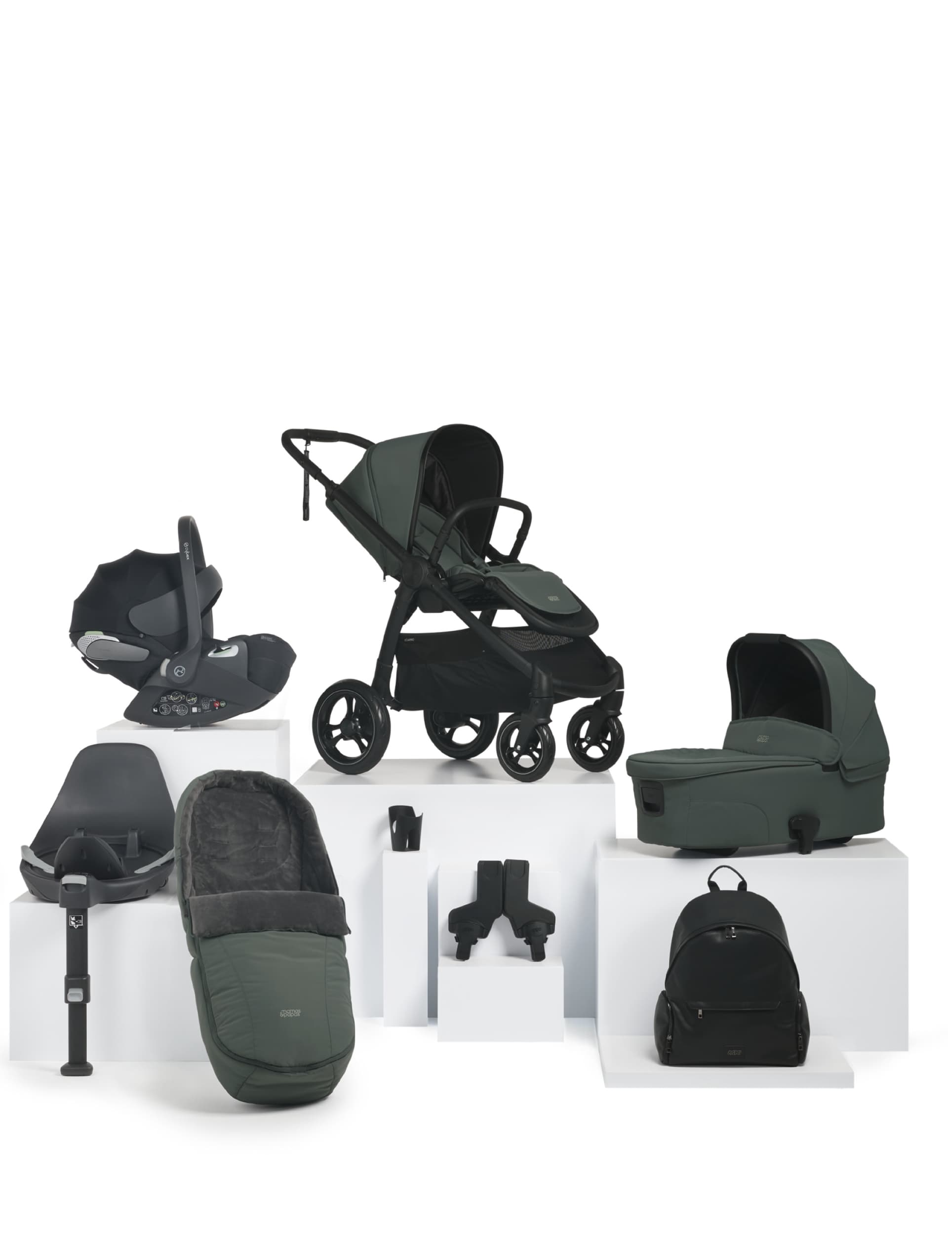 Mamas & Papas Ocarro Oasis Complete Cloud T Kit - Dark Green, Dark Green