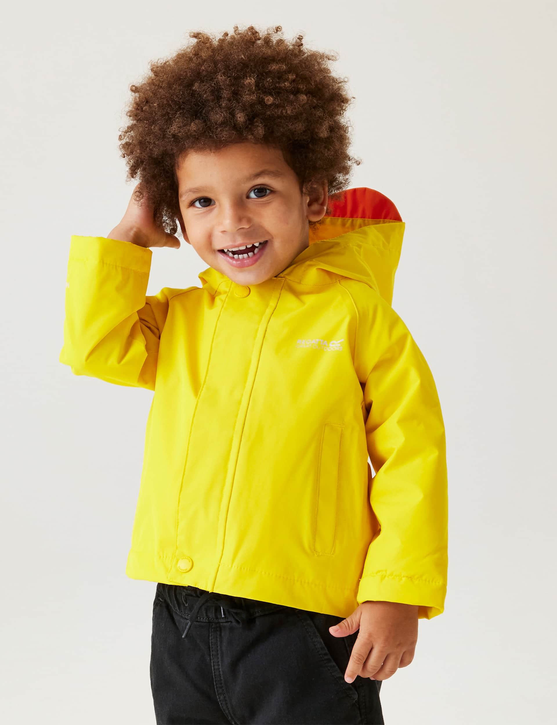 Regatta Girls Winter Animal Water-Repellent Hooded Jacket (9 Mths-2 Yrs) - 12-18 - Yellow, Purple,Ye