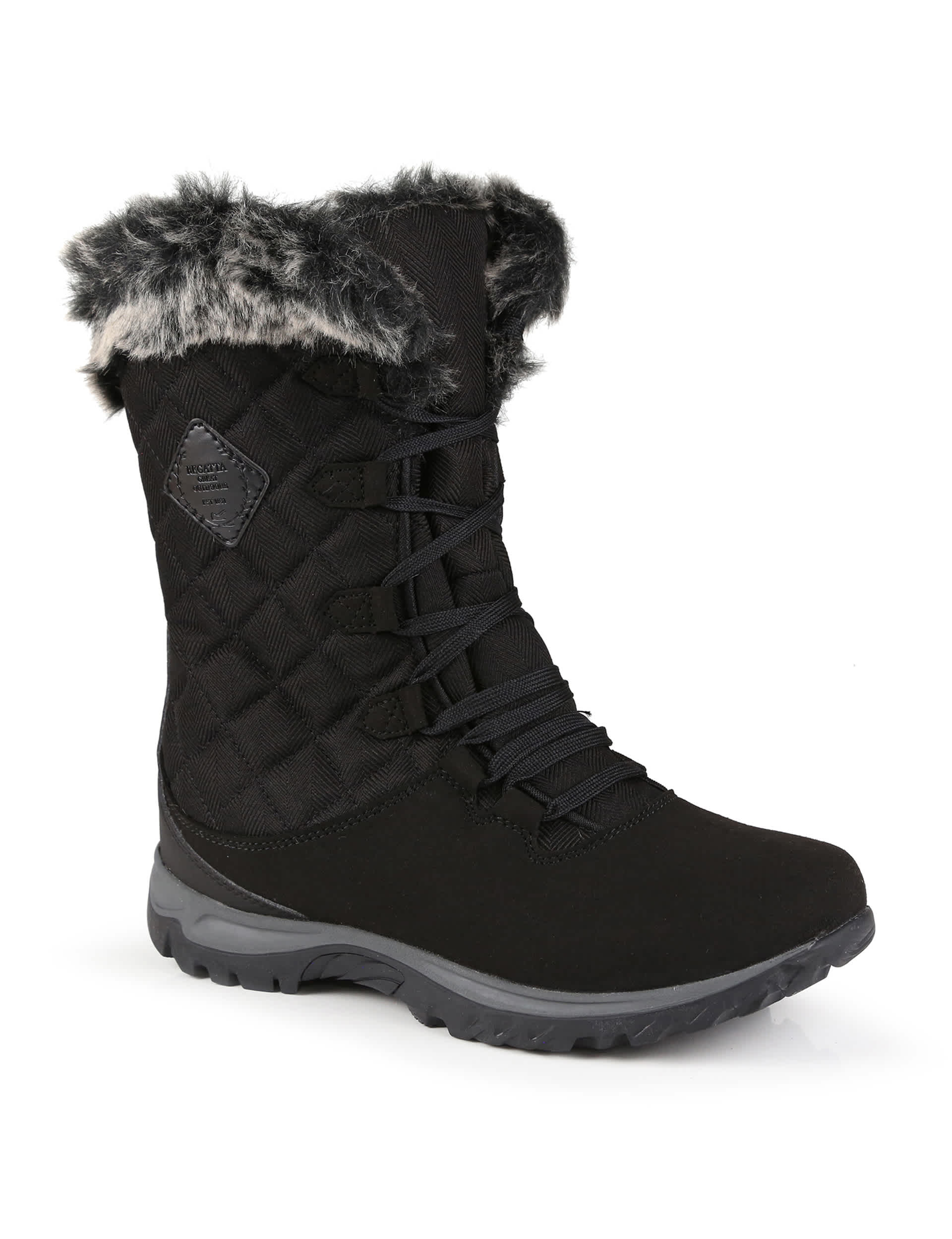 Regatta Women's Lady Newley Thermo Winter Boots - 4 - Black, Brown,Black