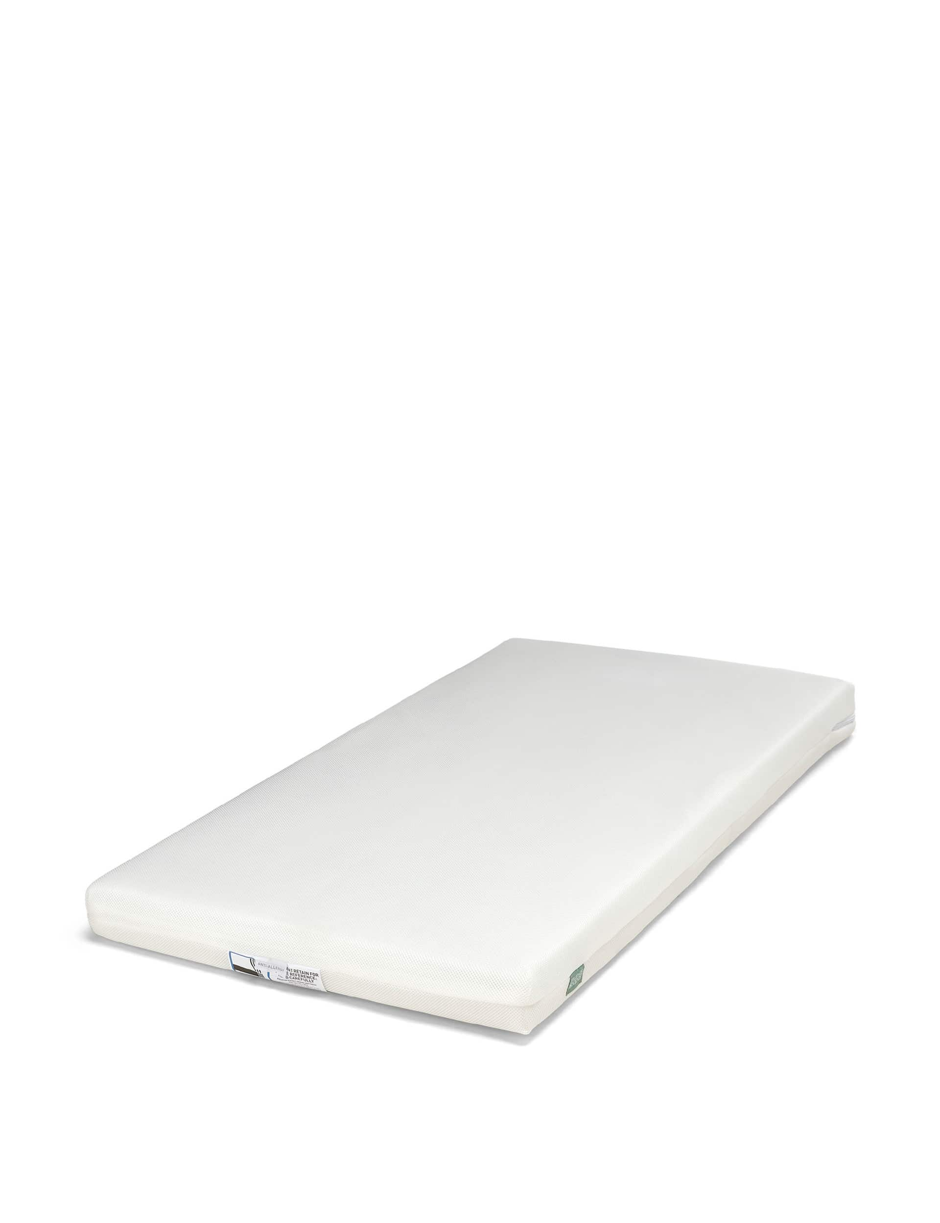 Mamas & Papas Premium Pocket Spring Cotbed Mattress - White, White