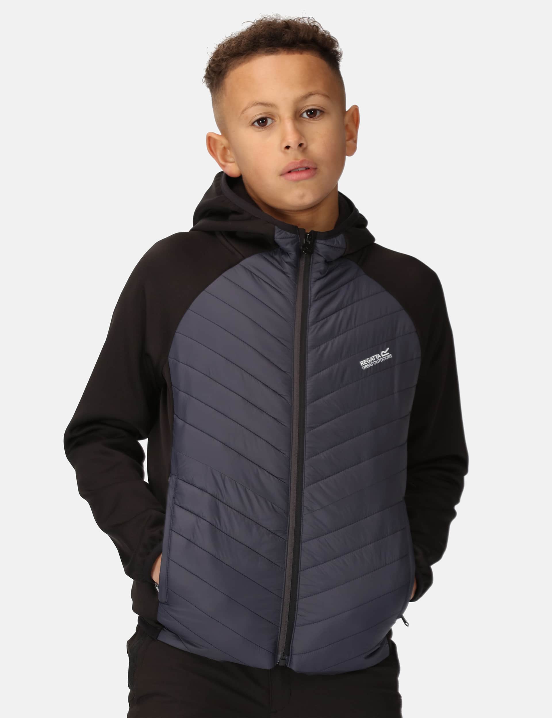 Regatta Boys Kielder Hybrid VII Water-Repellent Jacket (3-14 Yrs)