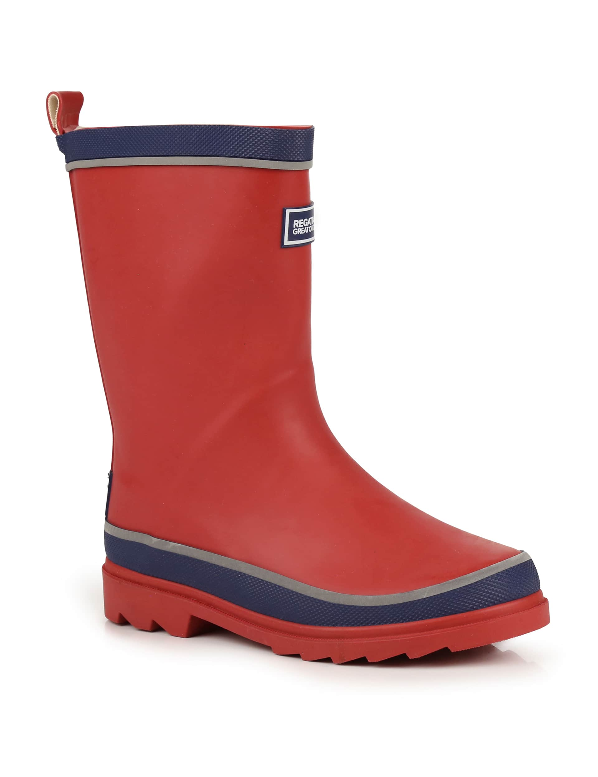 Regatta Kids Foxfire Junior Wellies - 12 - Red Mix, Red Mix