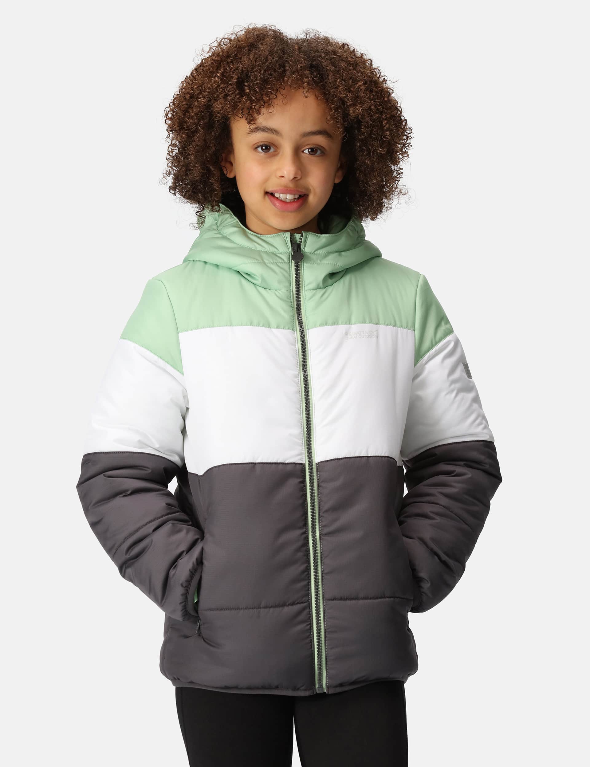 Regatta Boys Lofthouse VII Hooded Padded Jacket (3-14 Yrs)