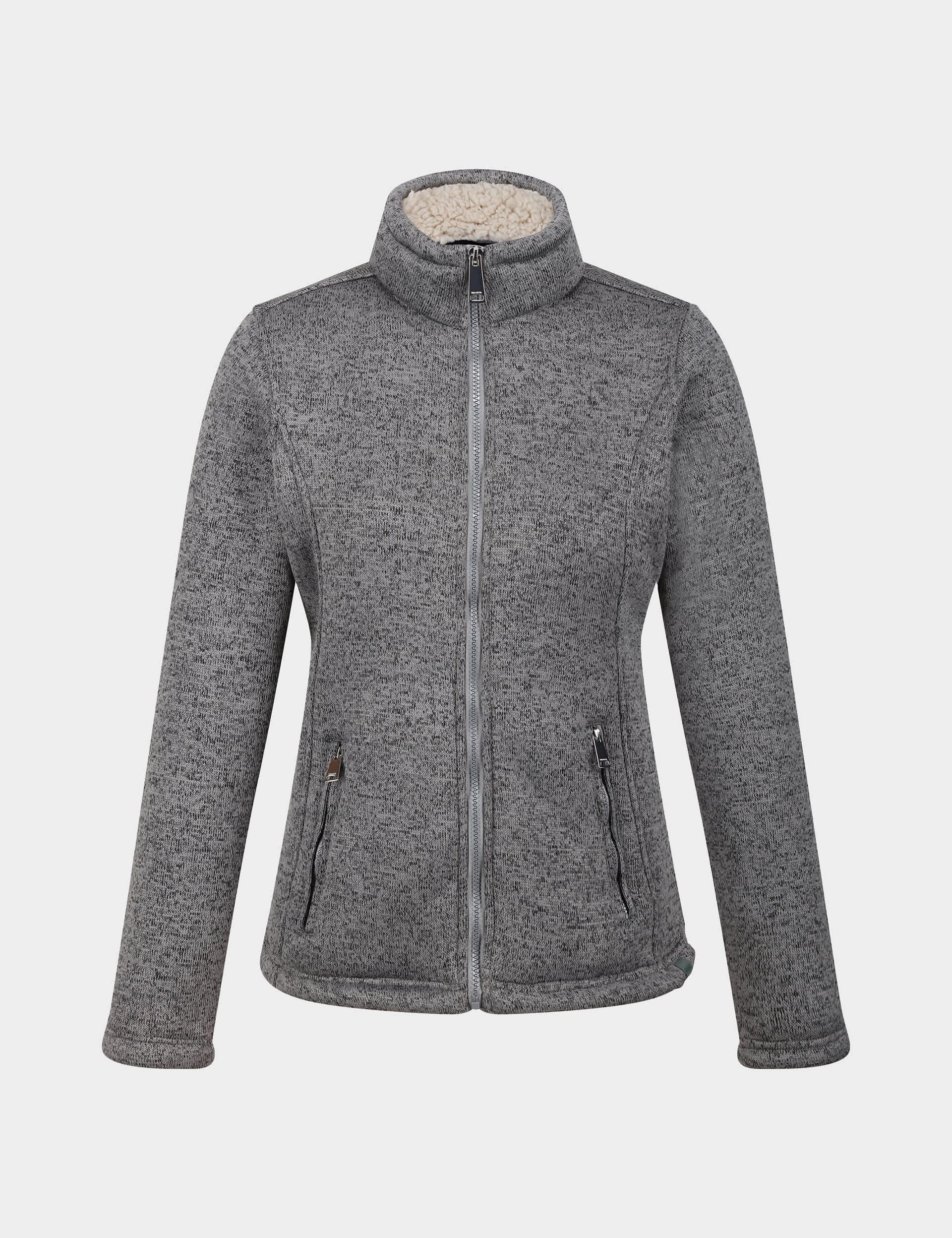 Regatta Women's Razia II Funnel Neck Fleece - 18 - Grey, Grey,Black,Light Pink