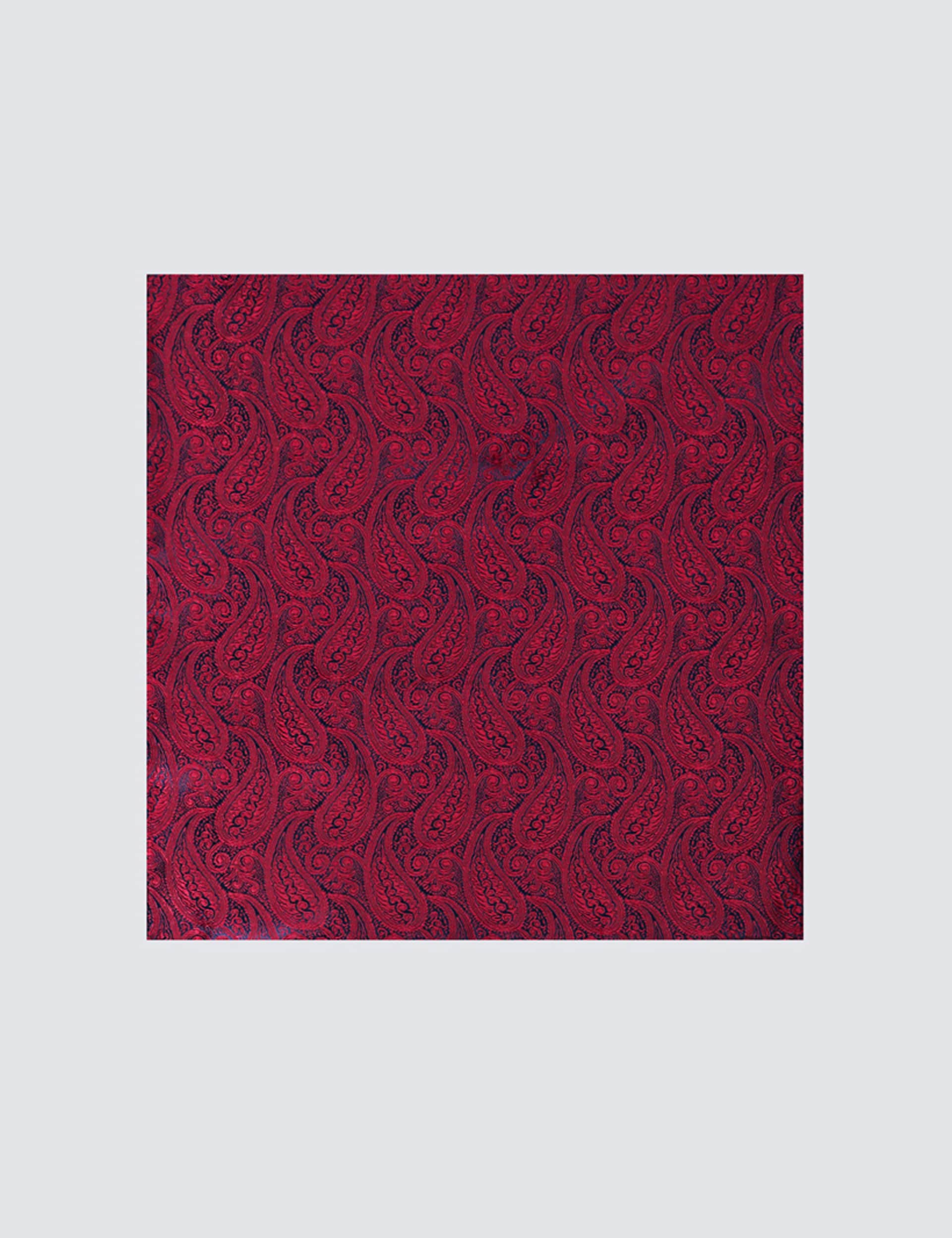 Hawes & Curtis Men's Silk Paisley Pocket Square