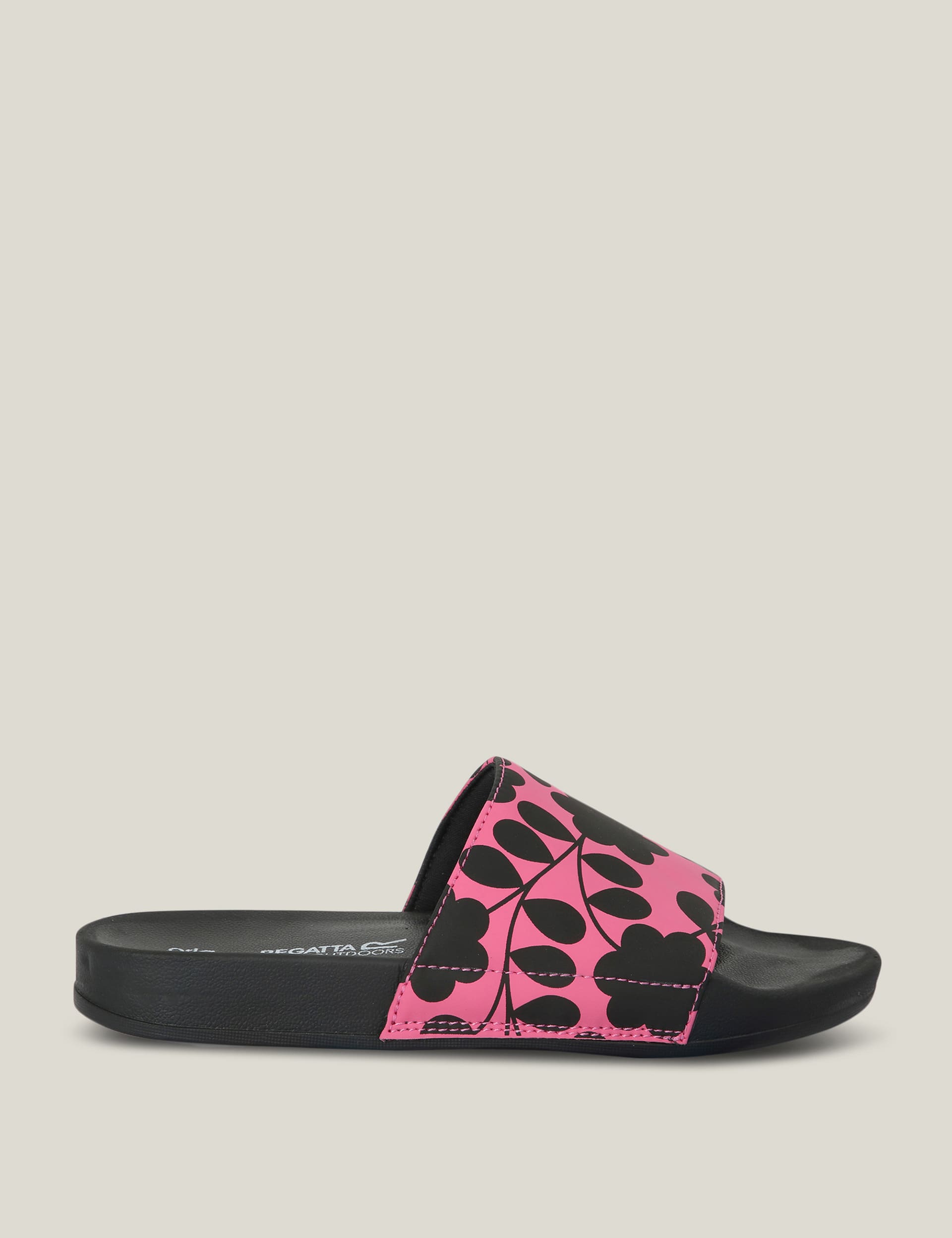 Regatta Women's Orla Kiely Floral Footbed Sliders - 3 - Pink Mix, Pink Mix