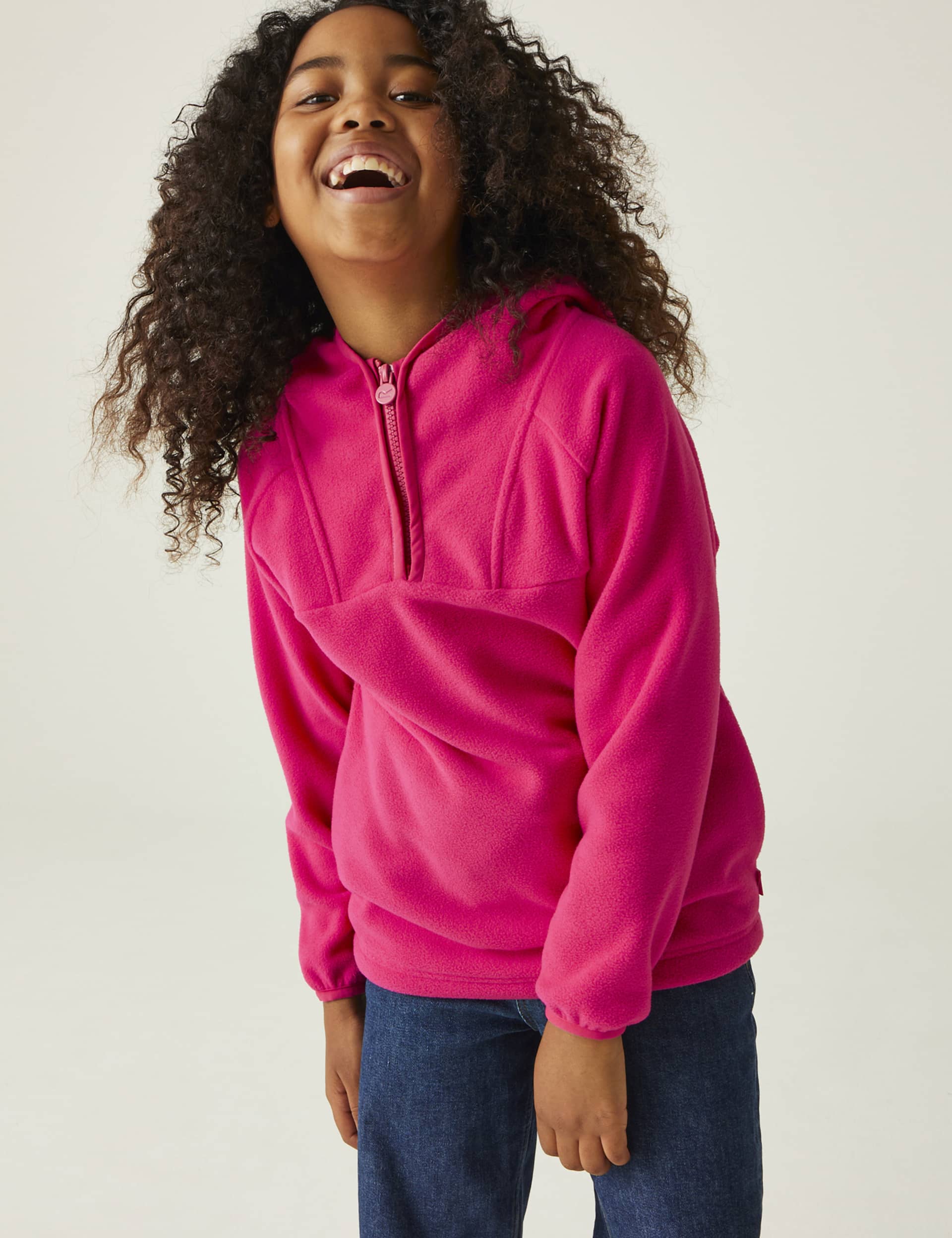 Regatta Girls Fayley Fleece Hoodie (3-14 Yrs)