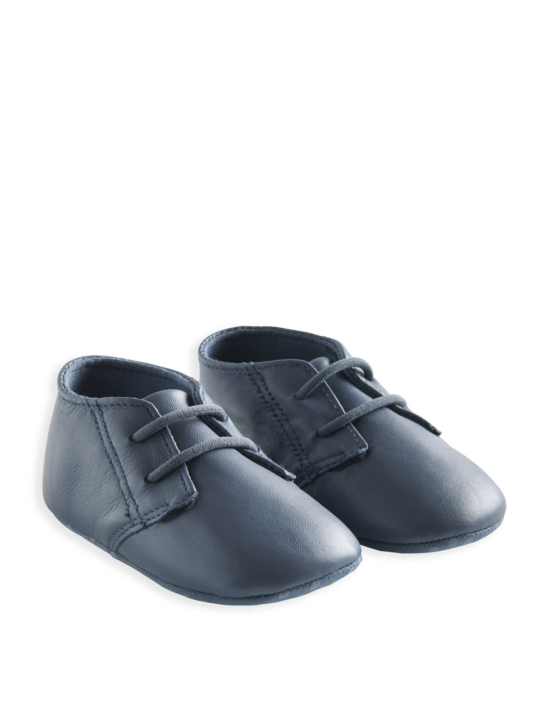 Mamas & Papas Baby Leather Pre-Walker Shoes (0-12 Mths) - 3-6M - Blue, Blue