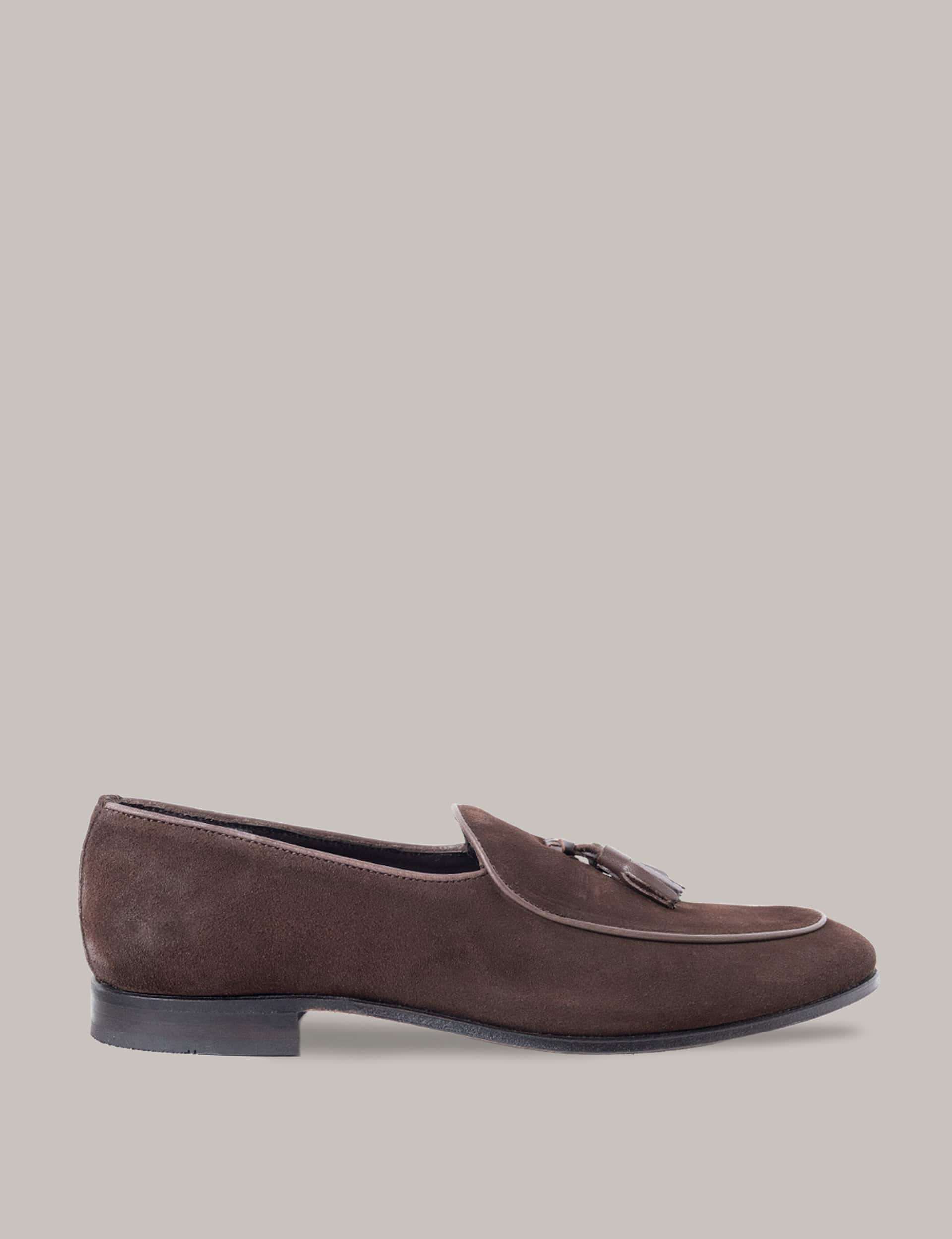 Hawes & Curtis Men's Suede Loafers