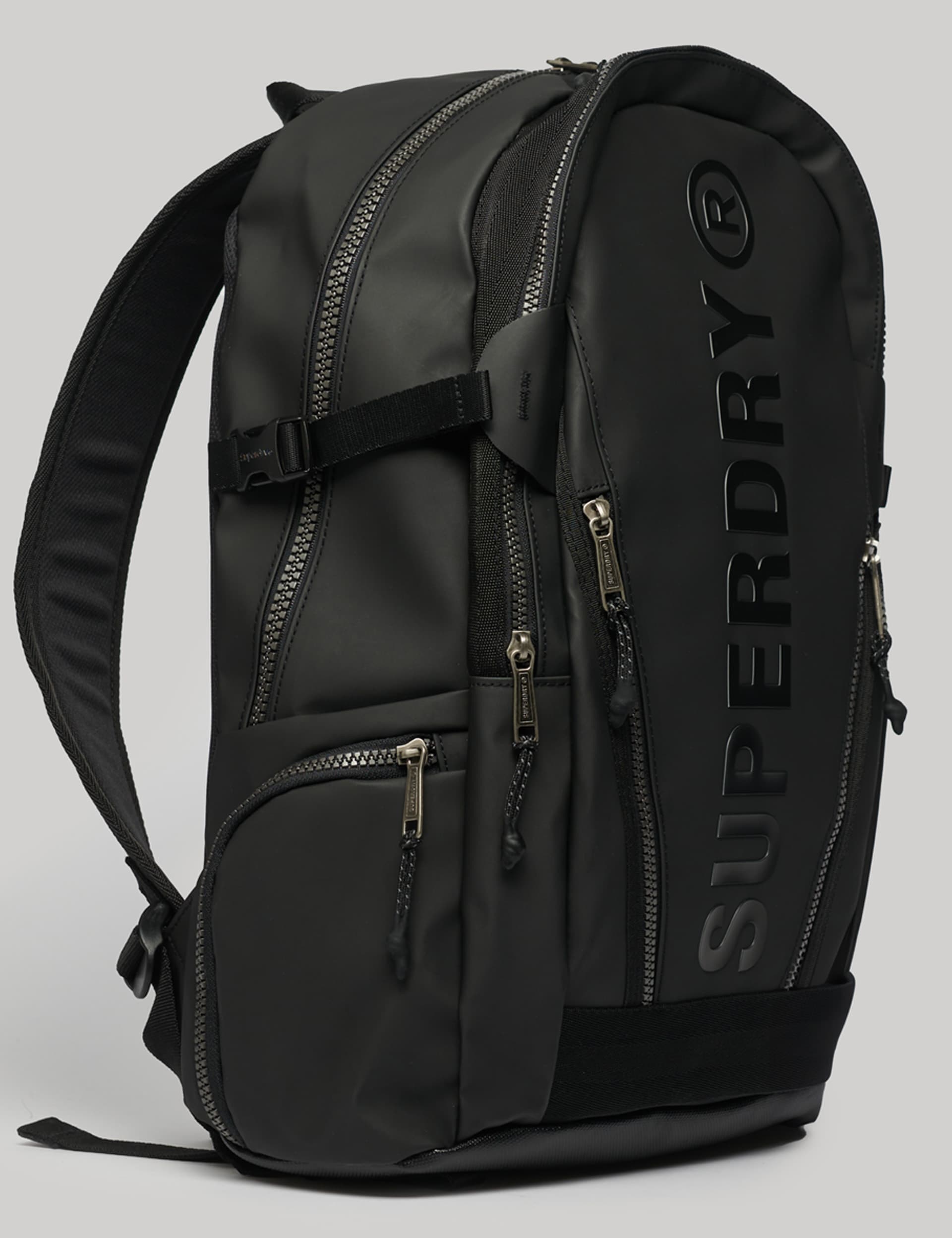 Superdry Women's Zip Detail Backpack - Black, Black