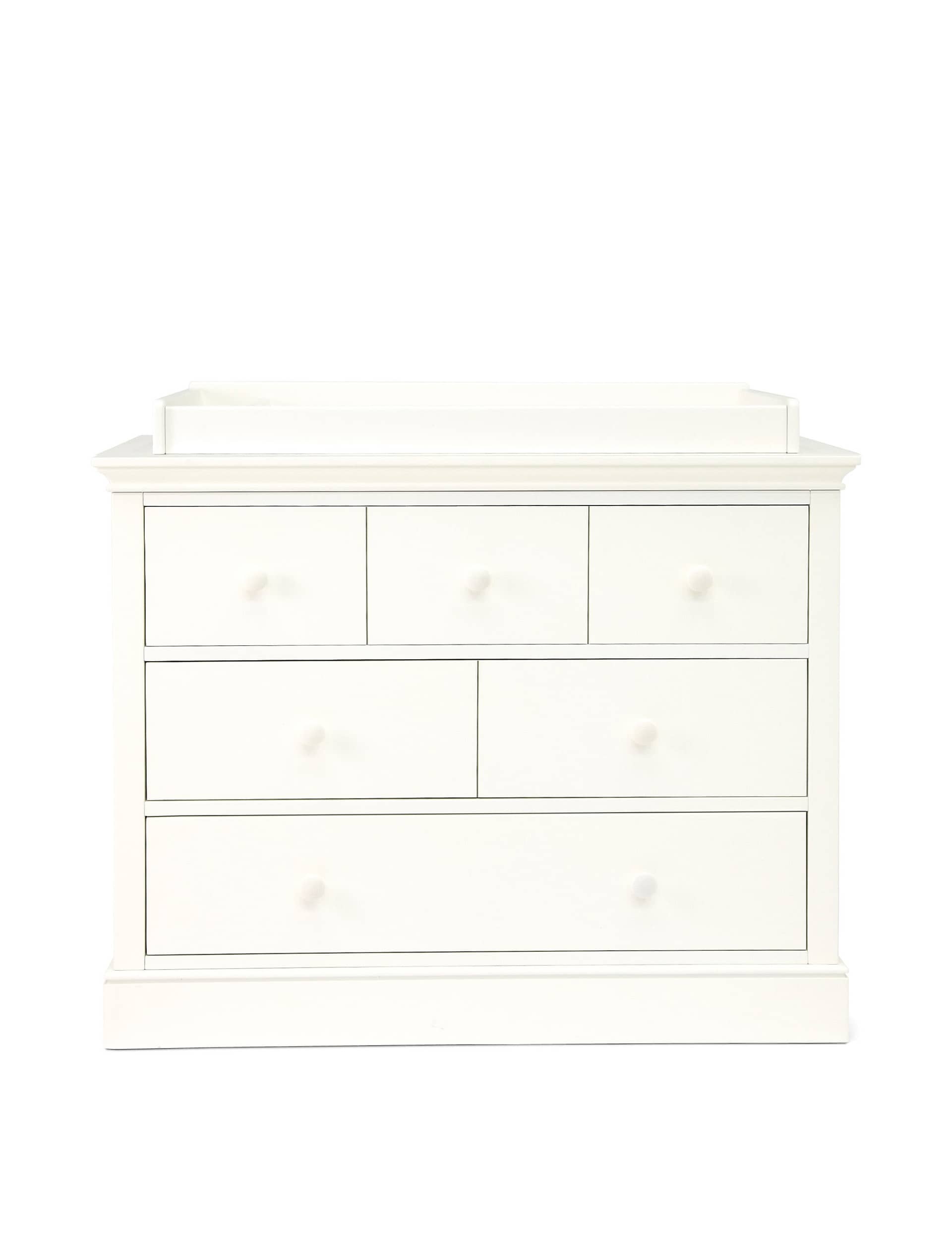 Mamas & Papas Oxford Dresser Changer - White, White