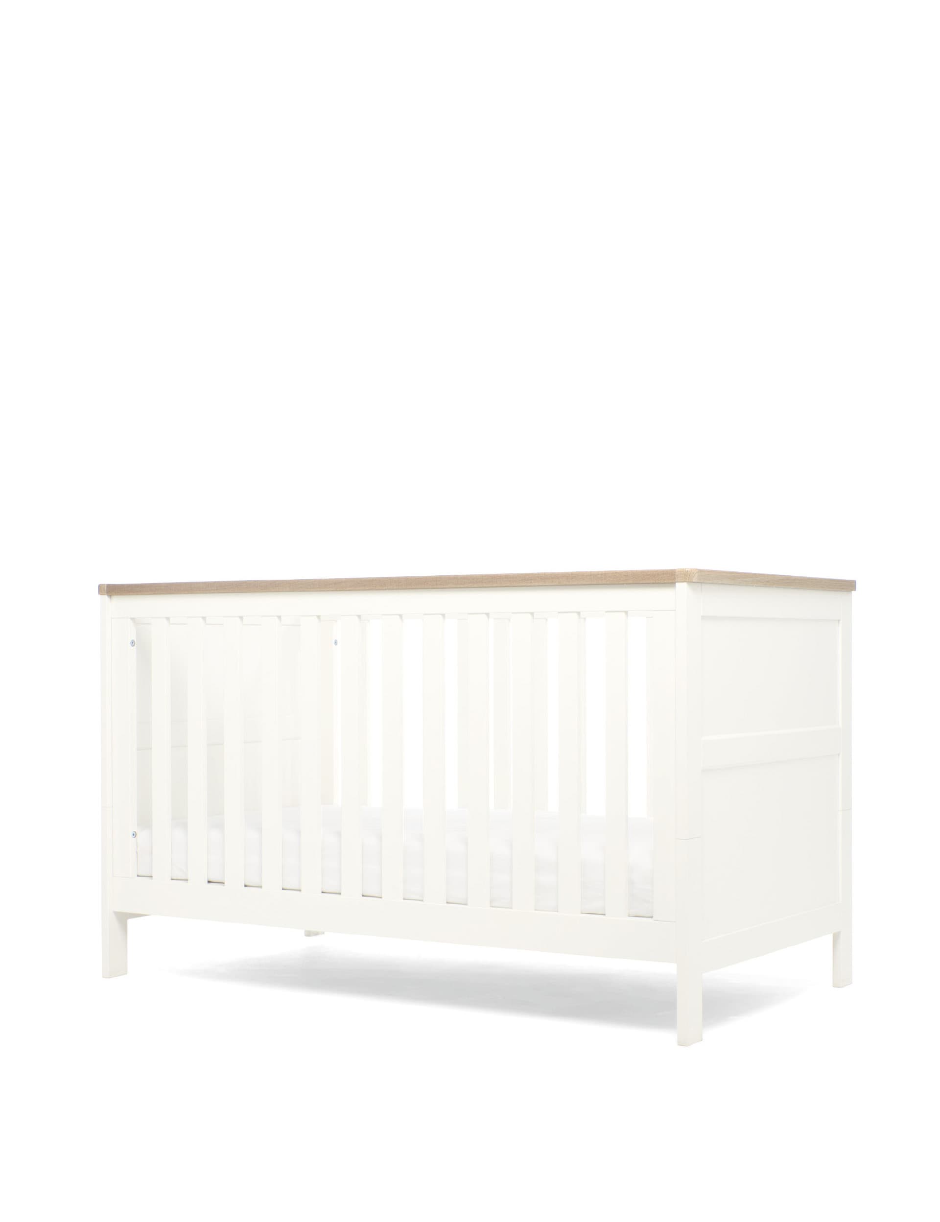 Mamas & Papas Wedmore Cotbed - White, White