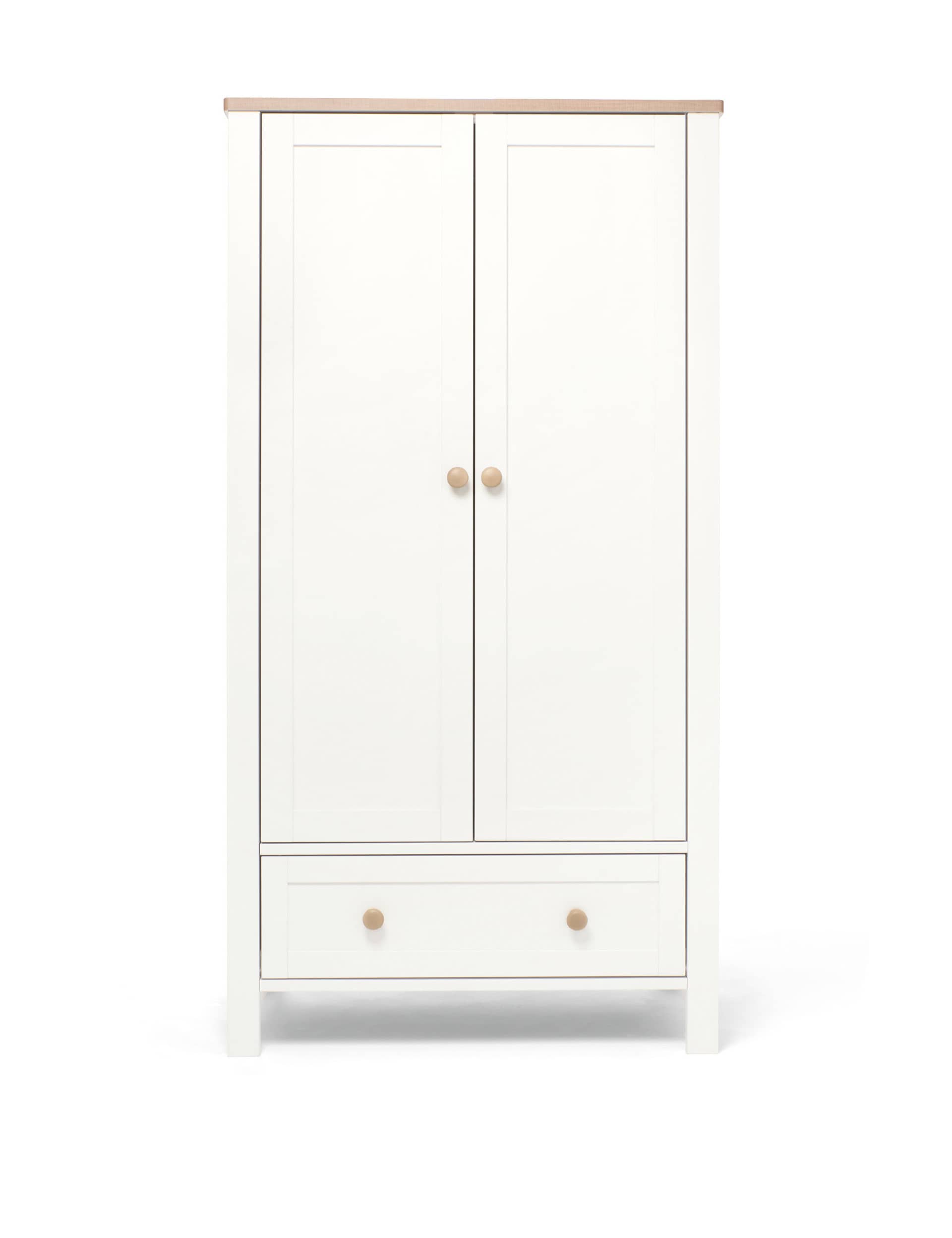 Mamas & Papas Wedmore Wardrobe - White, White