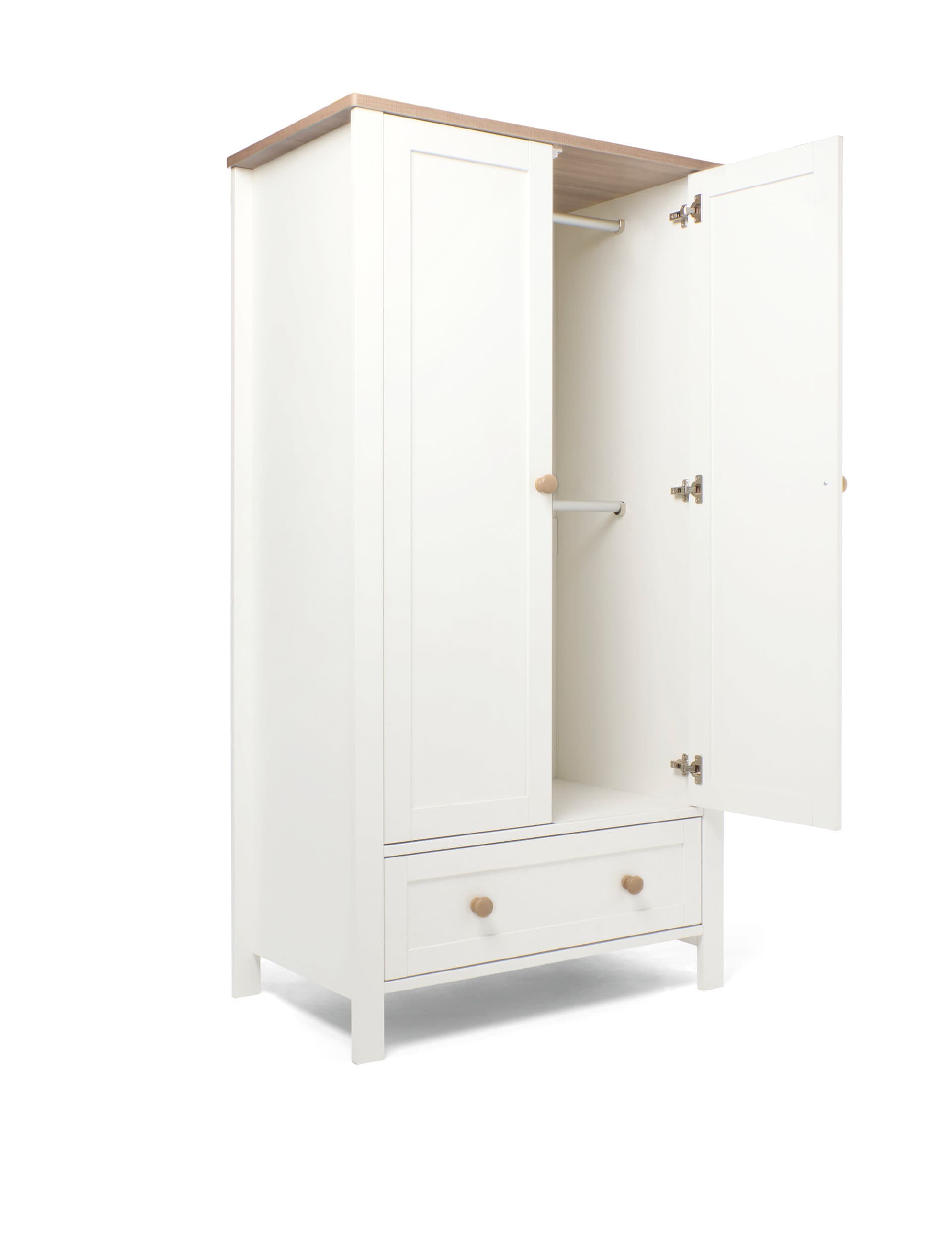 Mamas & Papas Wedmore Wardrobe - White, White