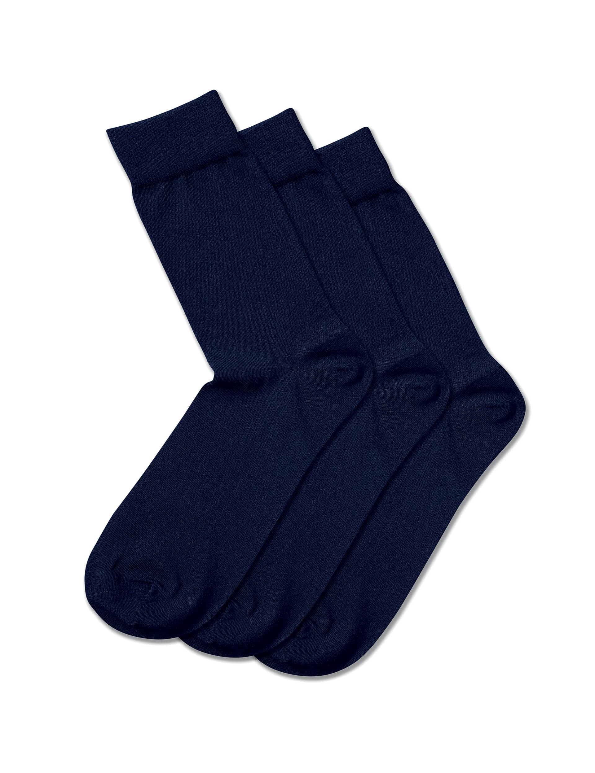 Charles Tyrwhitt Men's 3pk Cotton Rich Socks