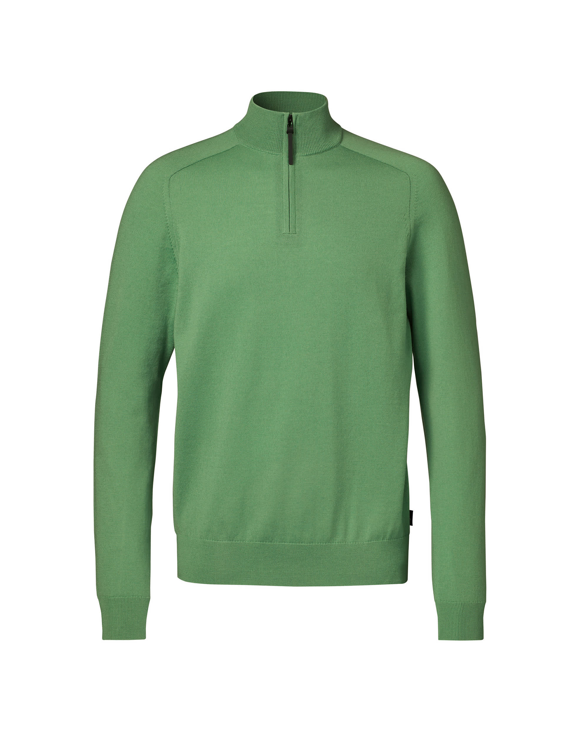 Charles Tyrwhitt Men's Pure Merino Wool Half Zip Jumper - Light Green, Light Green