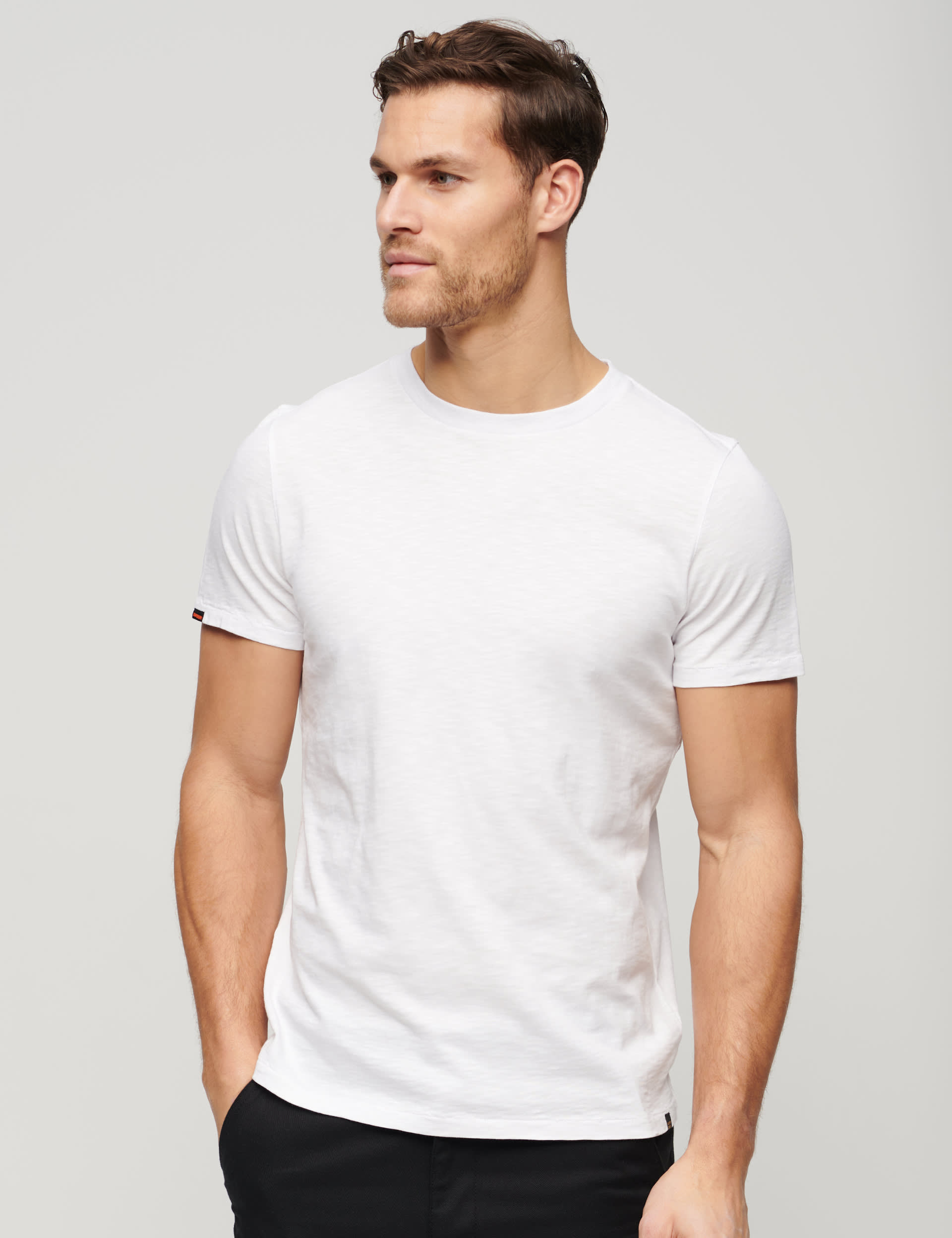 Superdry Men's Pure Cotton T-Shirt - XL - White, White,Black,Green,Blue