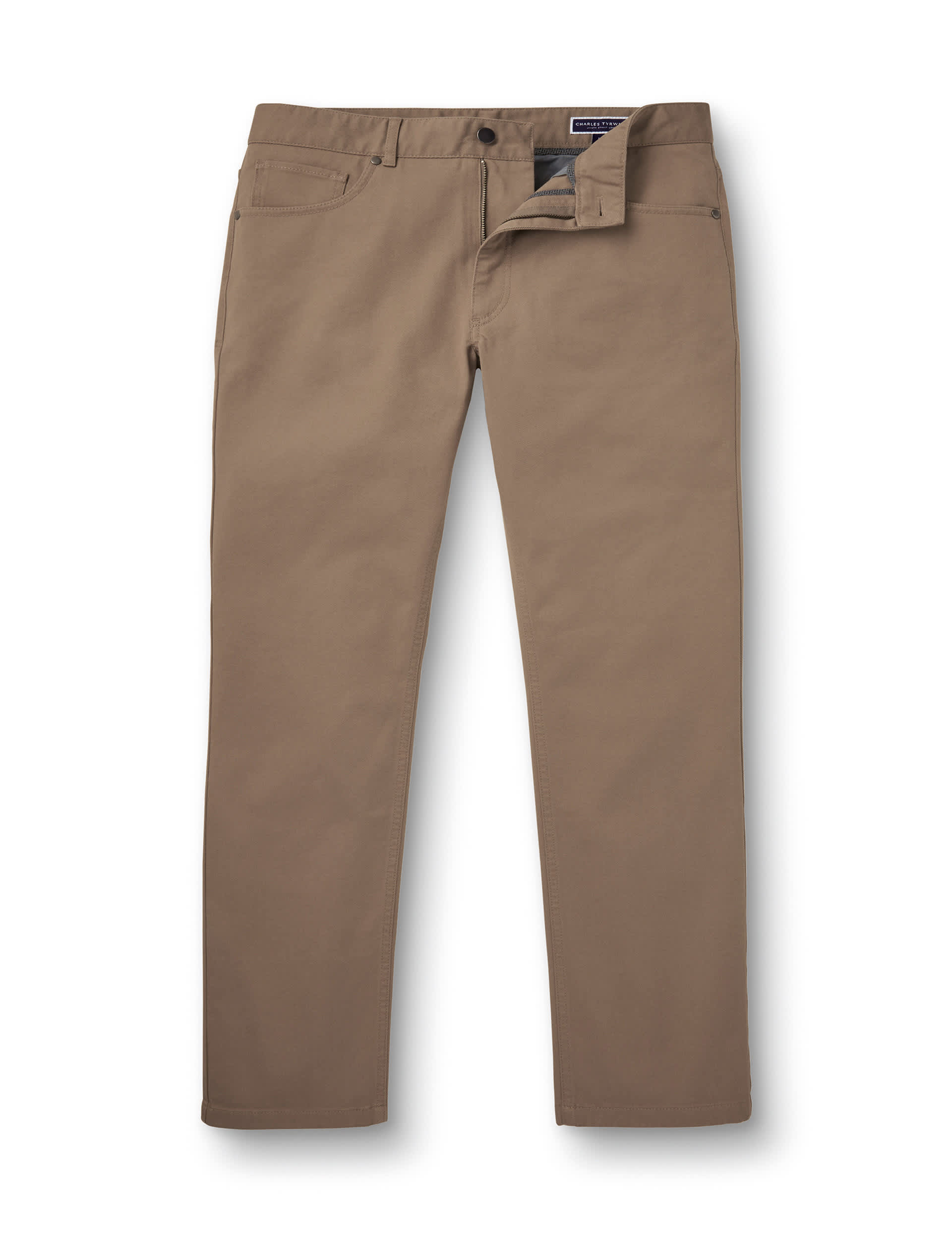 Charles Tyrwhitt Men's Regular Fit 5 Pocket Jeans