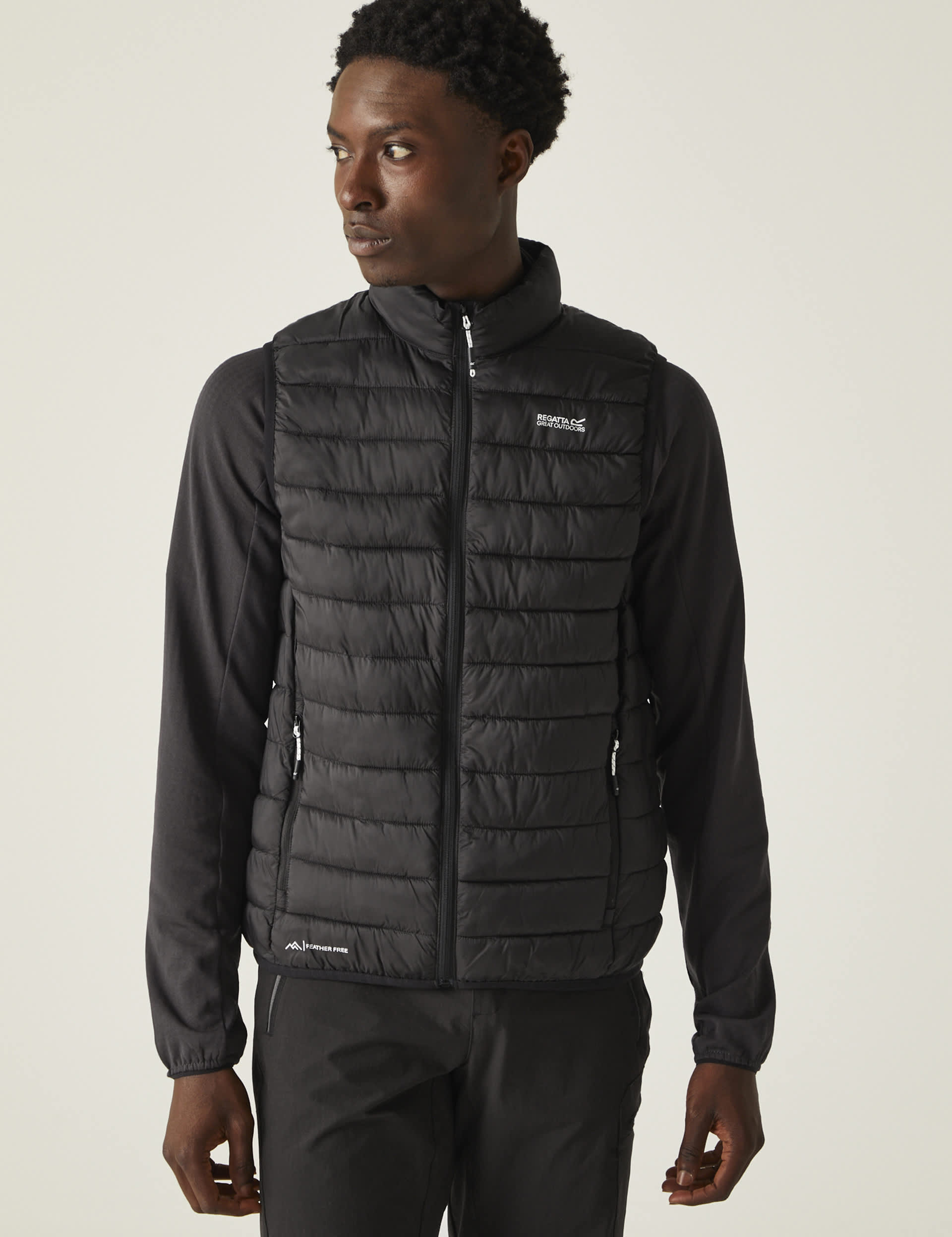 Regatta Men's Hillpack Water-Repellent Gilet - Black, Black