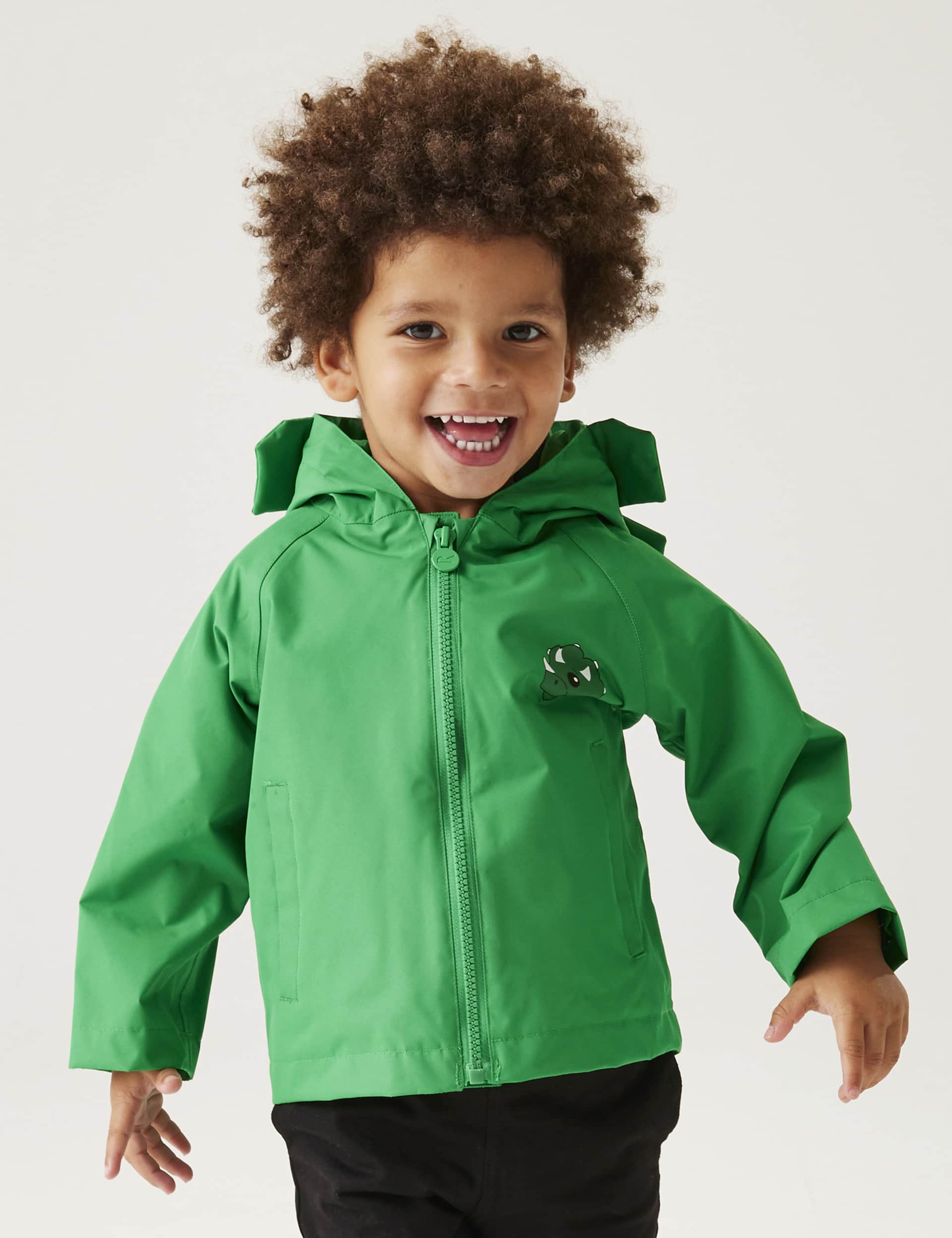 Regatta Boys Hooded Animal Waterproof Jacket (6 Mths-3 Yrs)