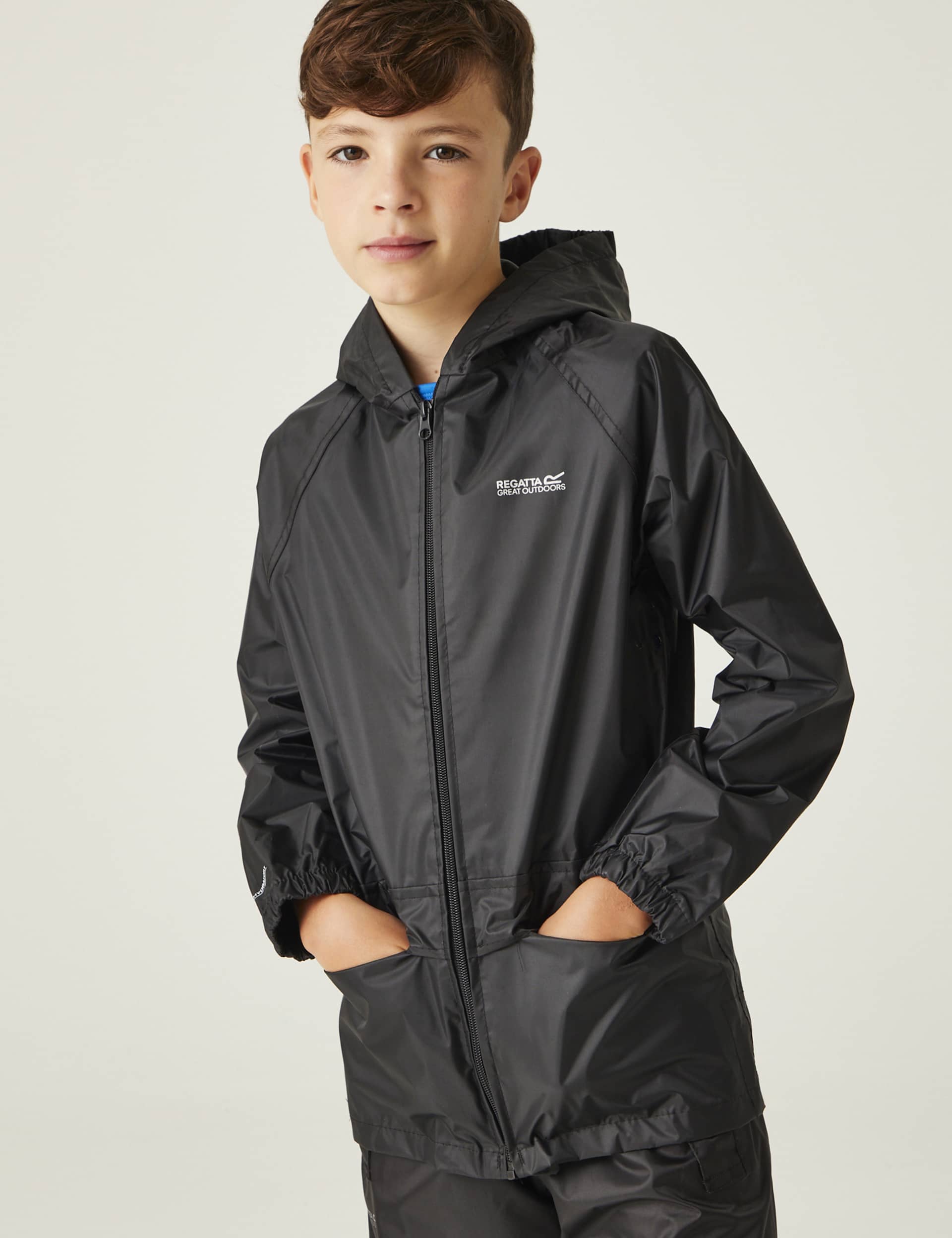 Regatta Boys Stormbreak Hooded Jacket (3-14 Yrs)