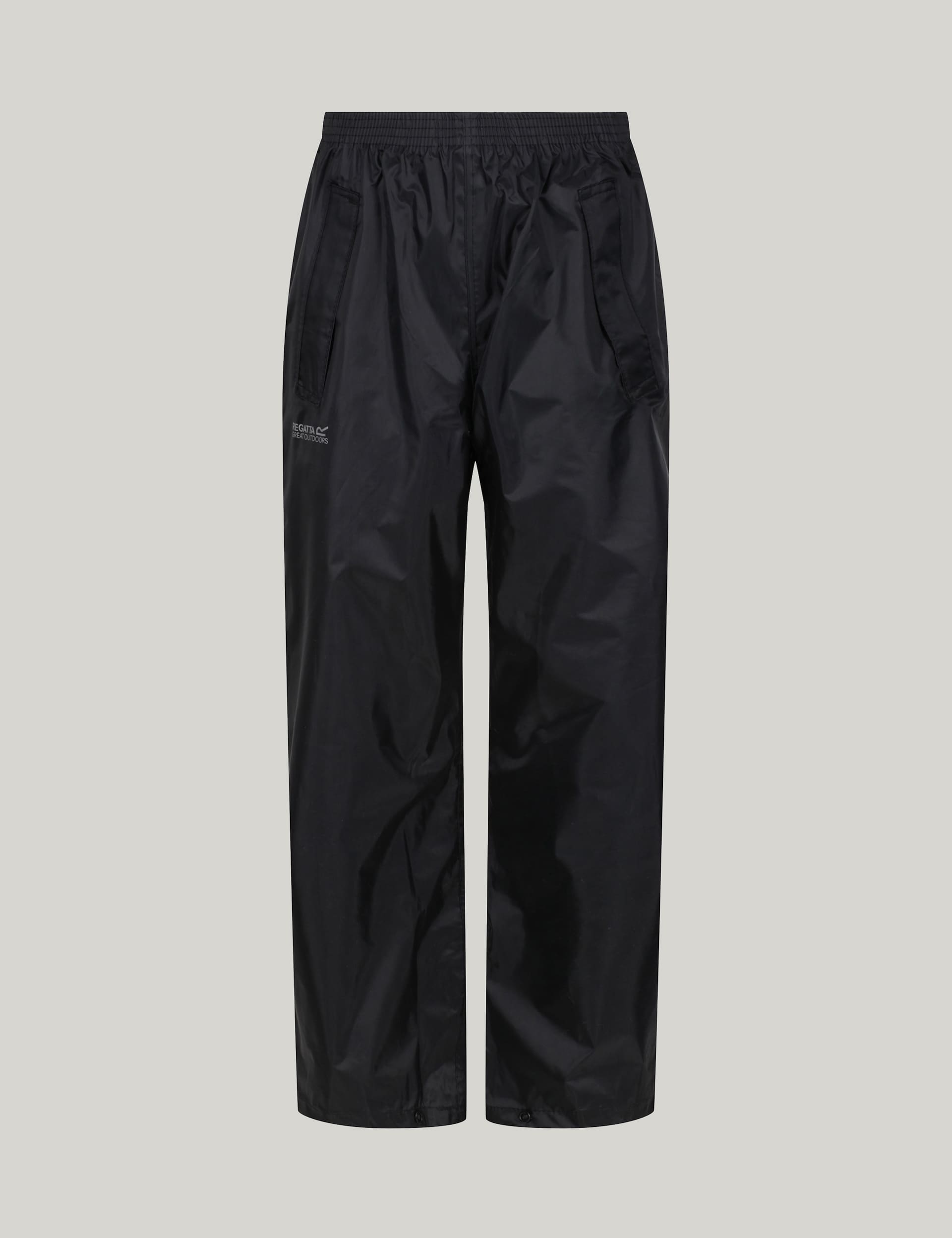 Regatta Boys Stormbreak Waterproof Overtrousers (3-14 Yrs) - 13Y - Black, Black