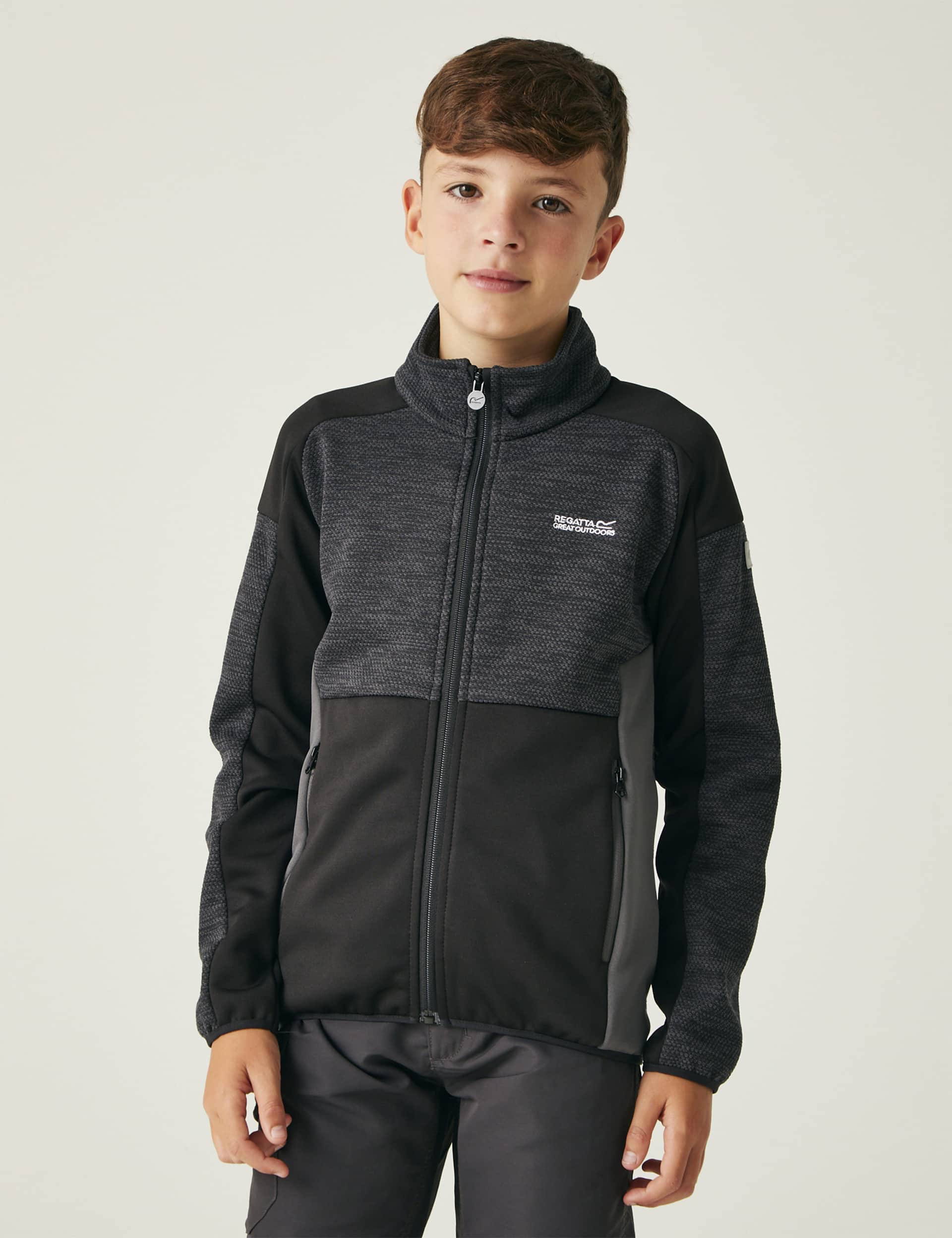 Regatta Boys Junior Highton Full Zip III Fleece (3-14 Yrs)
